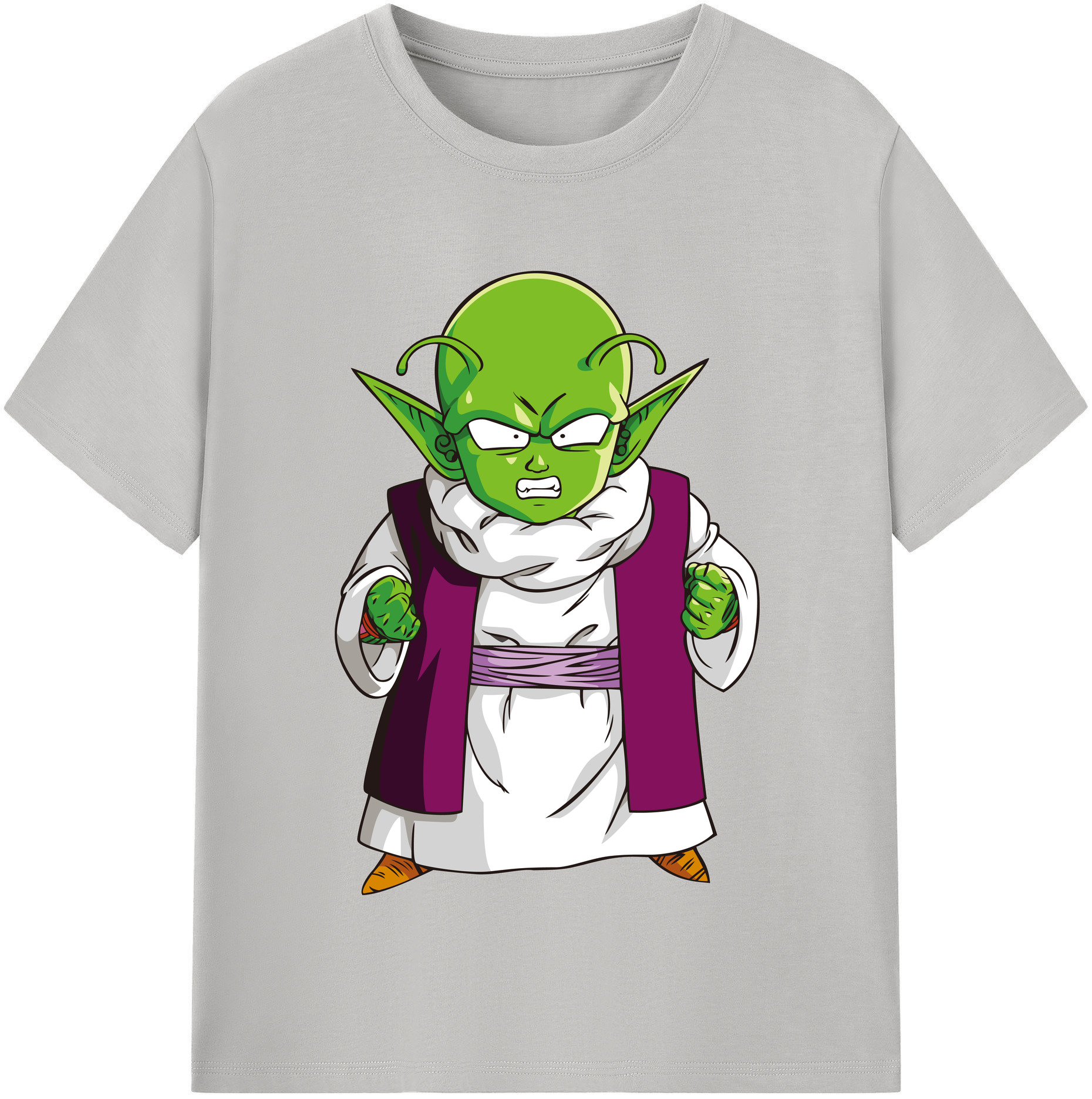 （画像用） ドラゴンボール ピッコロ DRAGON BALL Piccolo 綿100％半袖Tシャツ（フロントプリント）