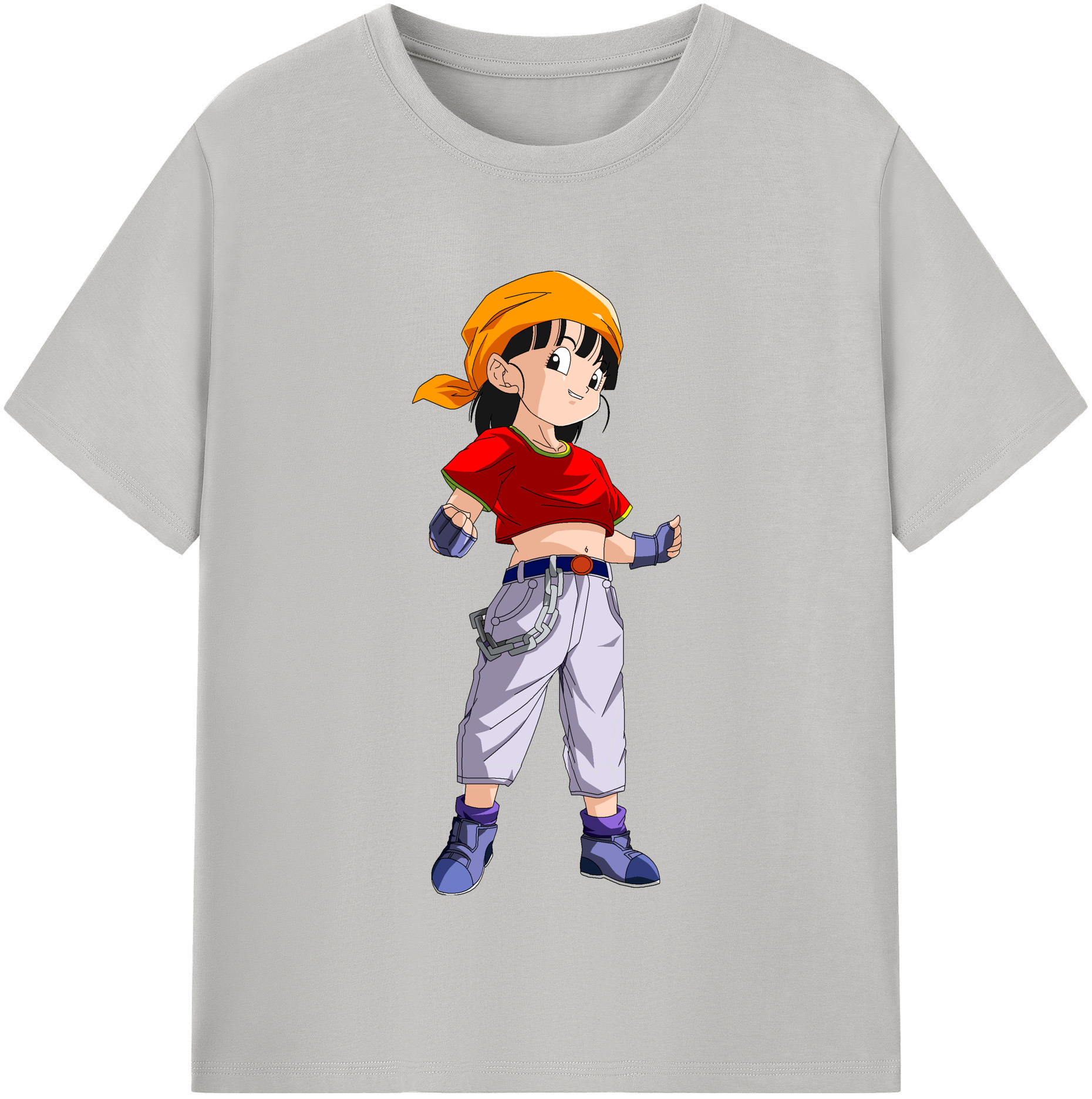 （画像用） ドラゴンボール パン DRAGON BALL Pan 綿100％半袖Tシャツ（フロントプリント）