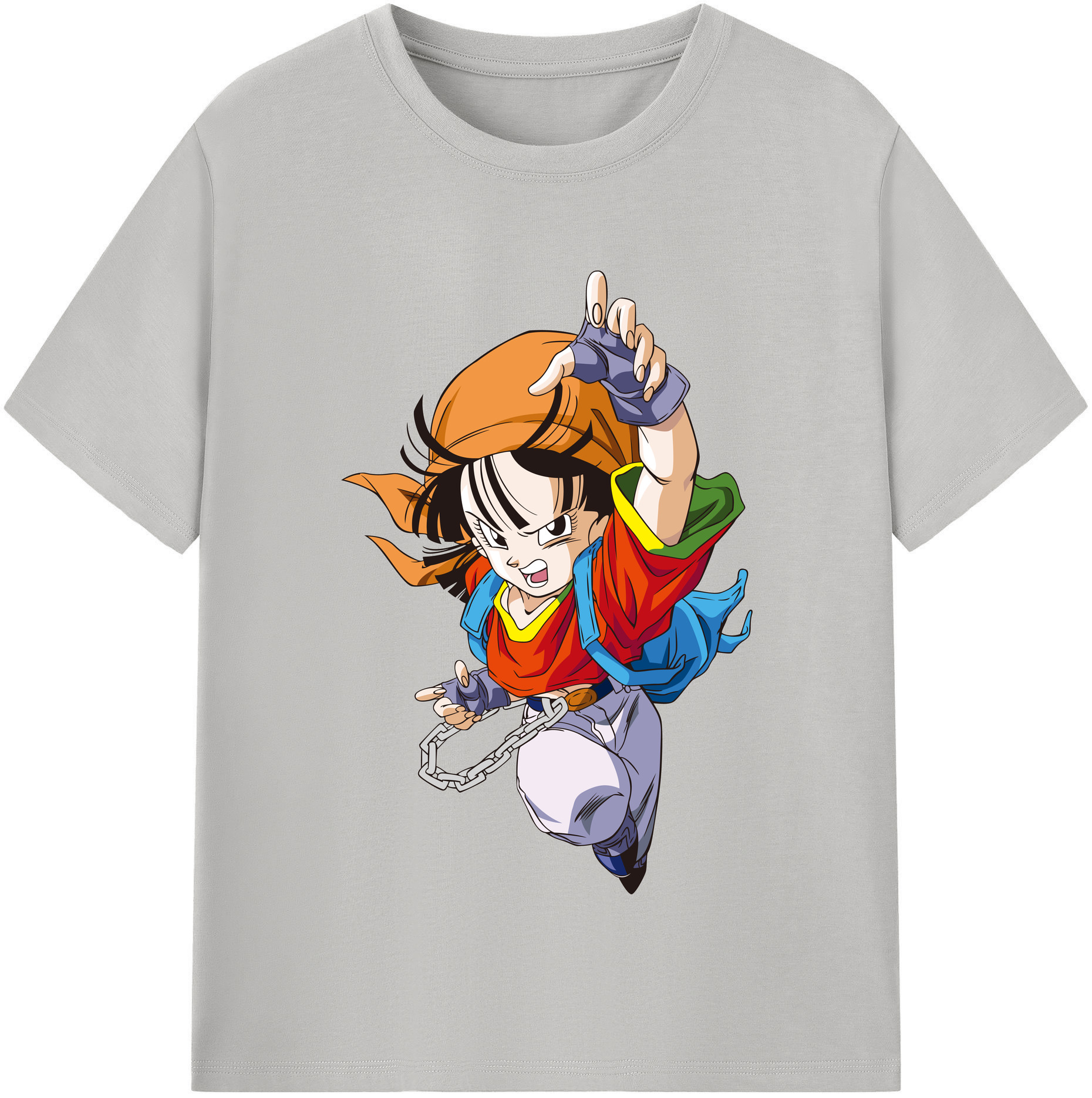 （画像用） ドラゴンボール パン DRAGON BALL Pan 綿100％半袖Tシャツ（フロントプリント）