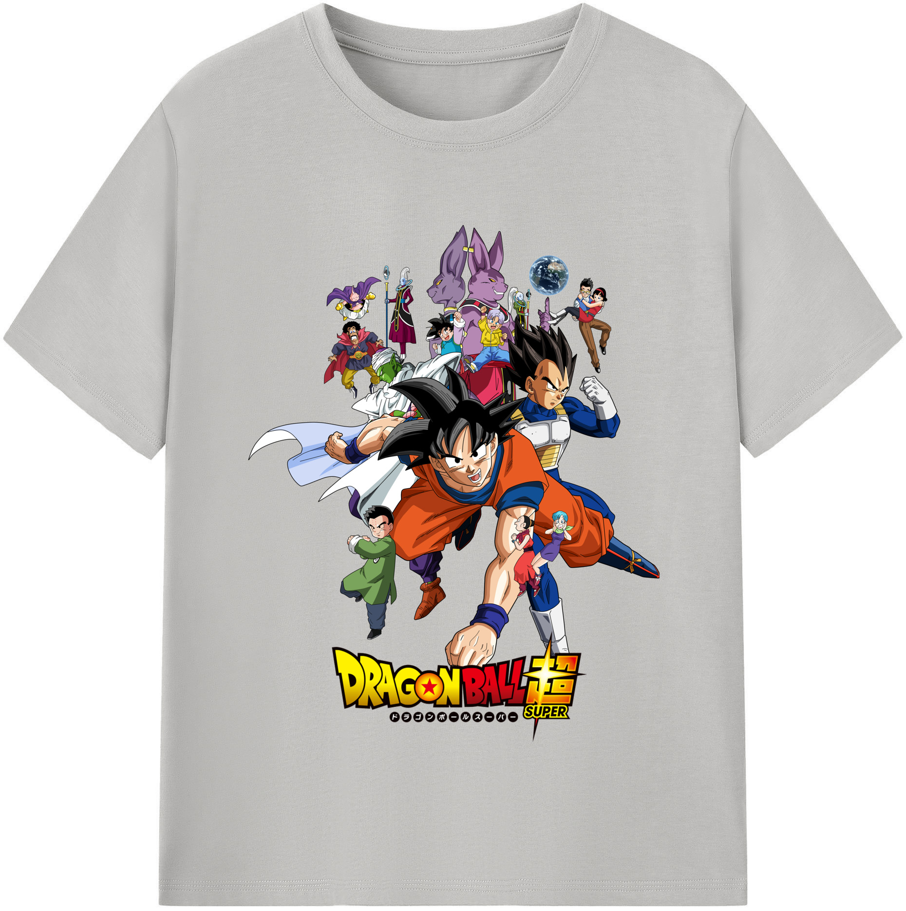 （画像用） ドラゴンボール DRAGON BALL 綿100％半袖Tシャツ（フロントプリント）