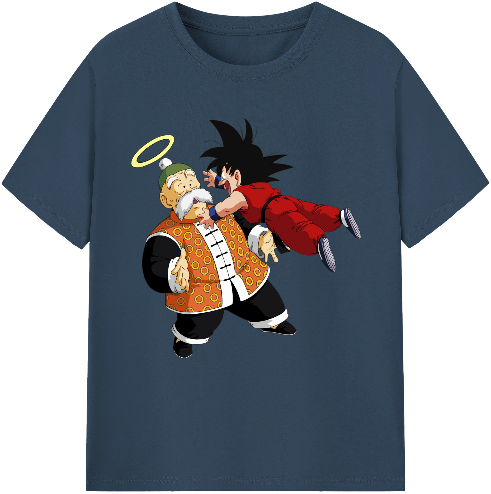 （画像用） ドラゴンボール 孫悟空（そん ごくう）Son Goku カカロット DRAGON BALL Kakarotto 綿100％半袖Tシャツ（フロントプリント）