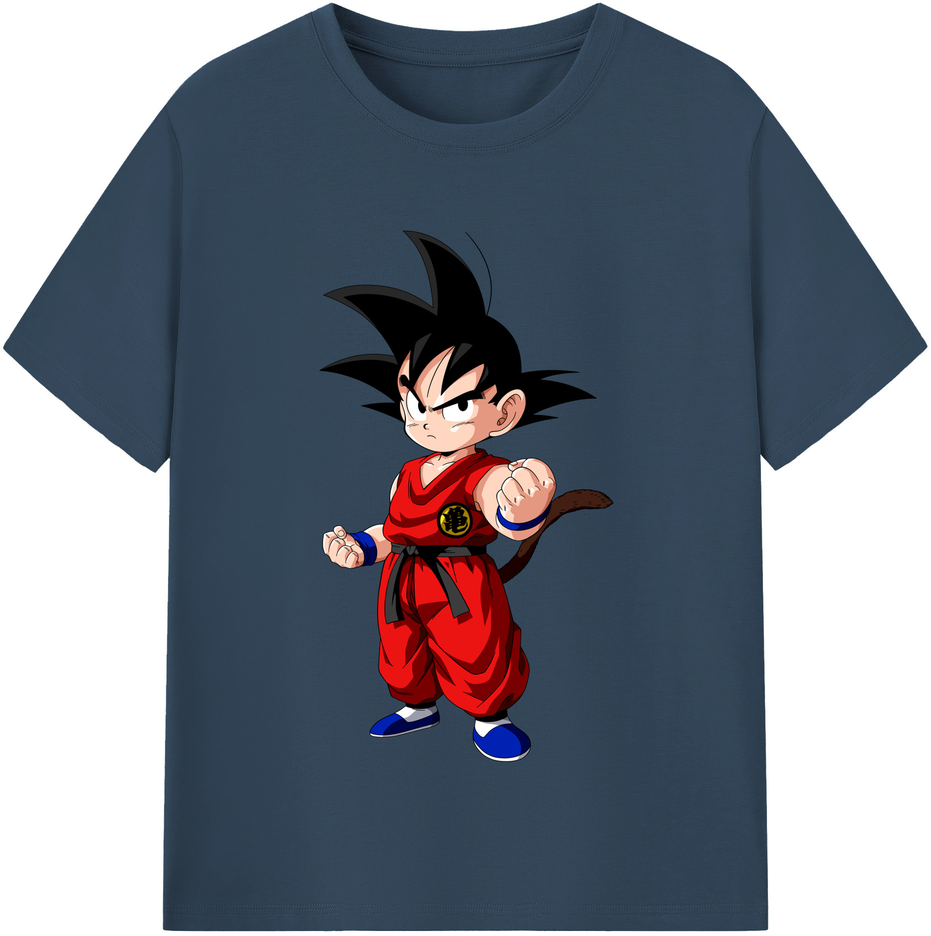 （画像用） ドラゴンボール 孫悟空（そん ごくう）Son Goku カカロット DRAGON BALL Kakarotto 綿100％半袖Tシャツ（フロントプリント）