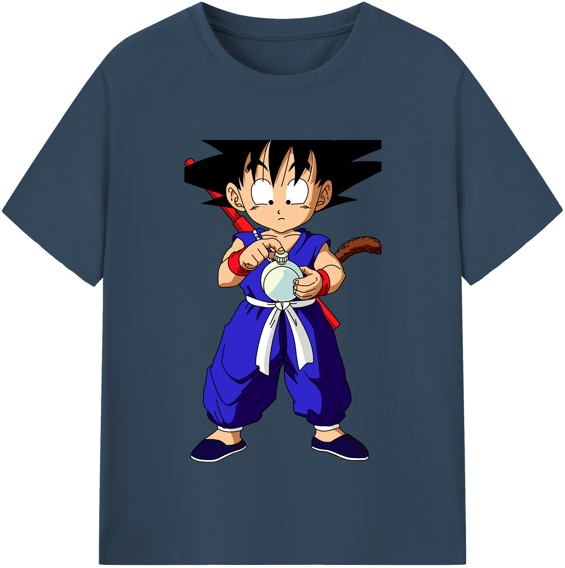 （画像用） ドラゴンボール 孫悟空（そん ごくう）Son Goku カカロット DRAGON BALL Kakarotto 綿100％半袖Tシャツ（フロントプリント）