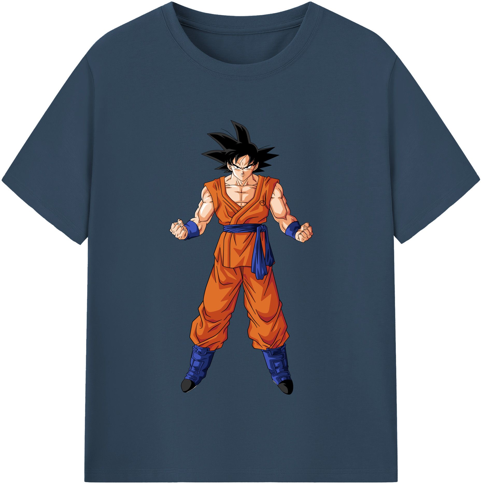（画像用） ドラゴンボール 孫悟空（そん ごくう）Son Goku カカロット DRAGON BALL Kakarotto 綿100％半袖Tシャツ（フロントプリント）