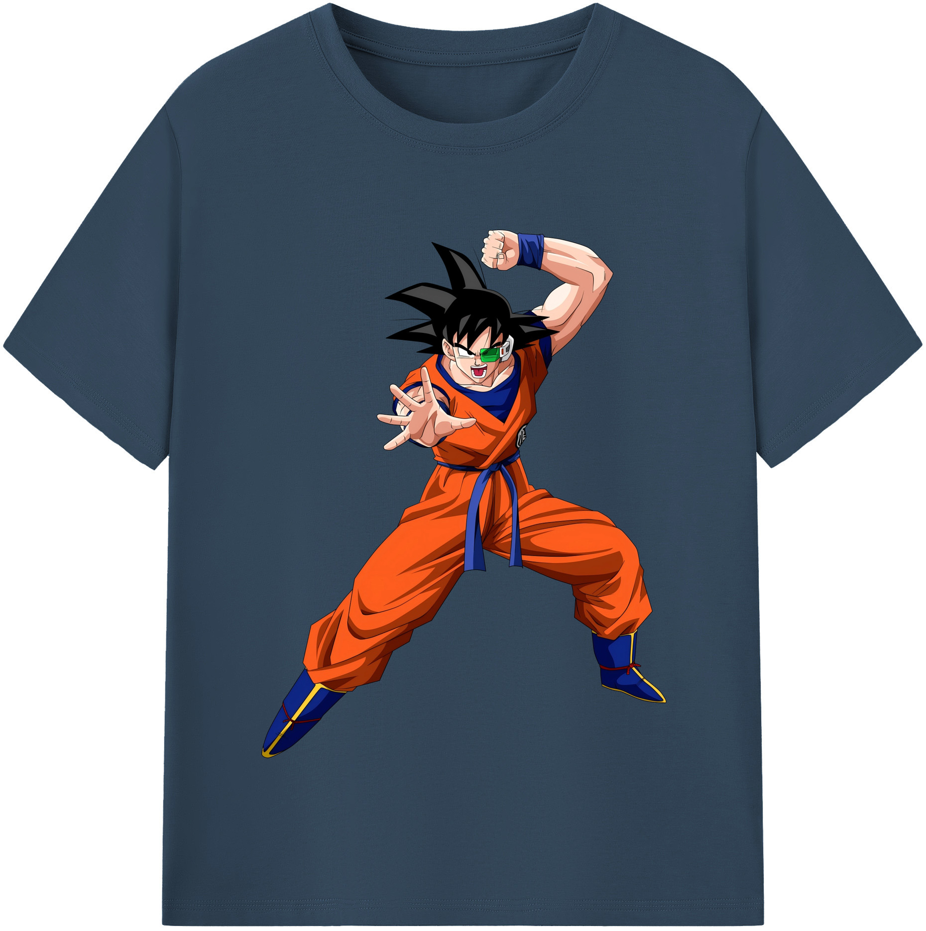（画像用） ドラゴンボール 孫悟空（そん ごくう）Son Goku カカロット DRAGON BALL Kakarotto 綿100％半袖Tシャツ（フロントプリント）