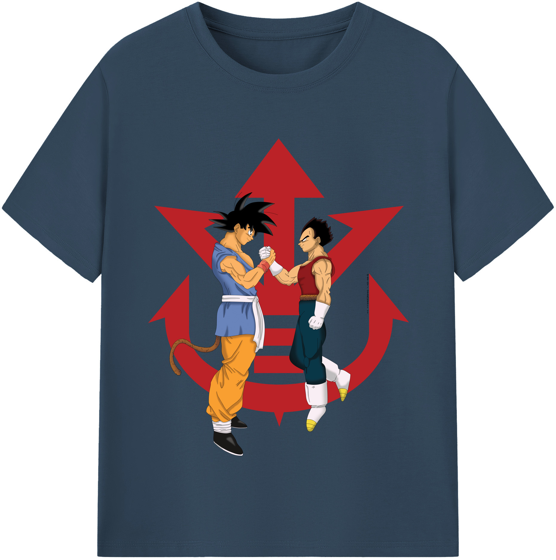 （画像用） ドラゴンボール 孫悟空（そん ごくう）Son Goku カカロット DRAGON BALL Kakarotto 綿100％半袖Tシャツ（フロントプリント）