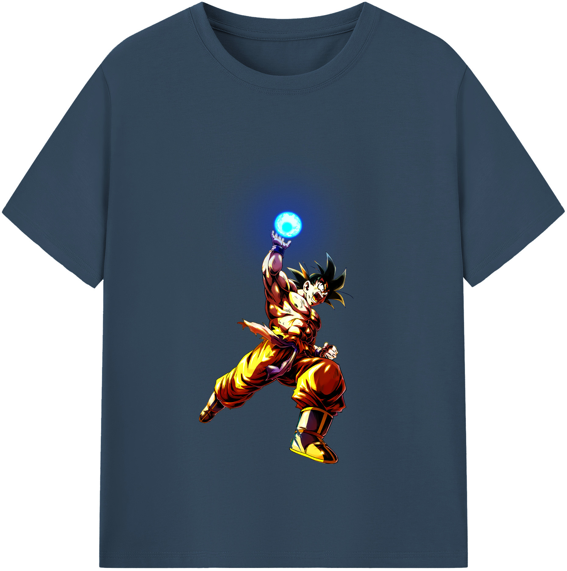 （画像用） ドラゴンボール 孫悟空（そん ごくう）Son Goku カカロット DRAGON BALL Kakarotto 綿100％半袖Tシャツ（フロントプリント）
