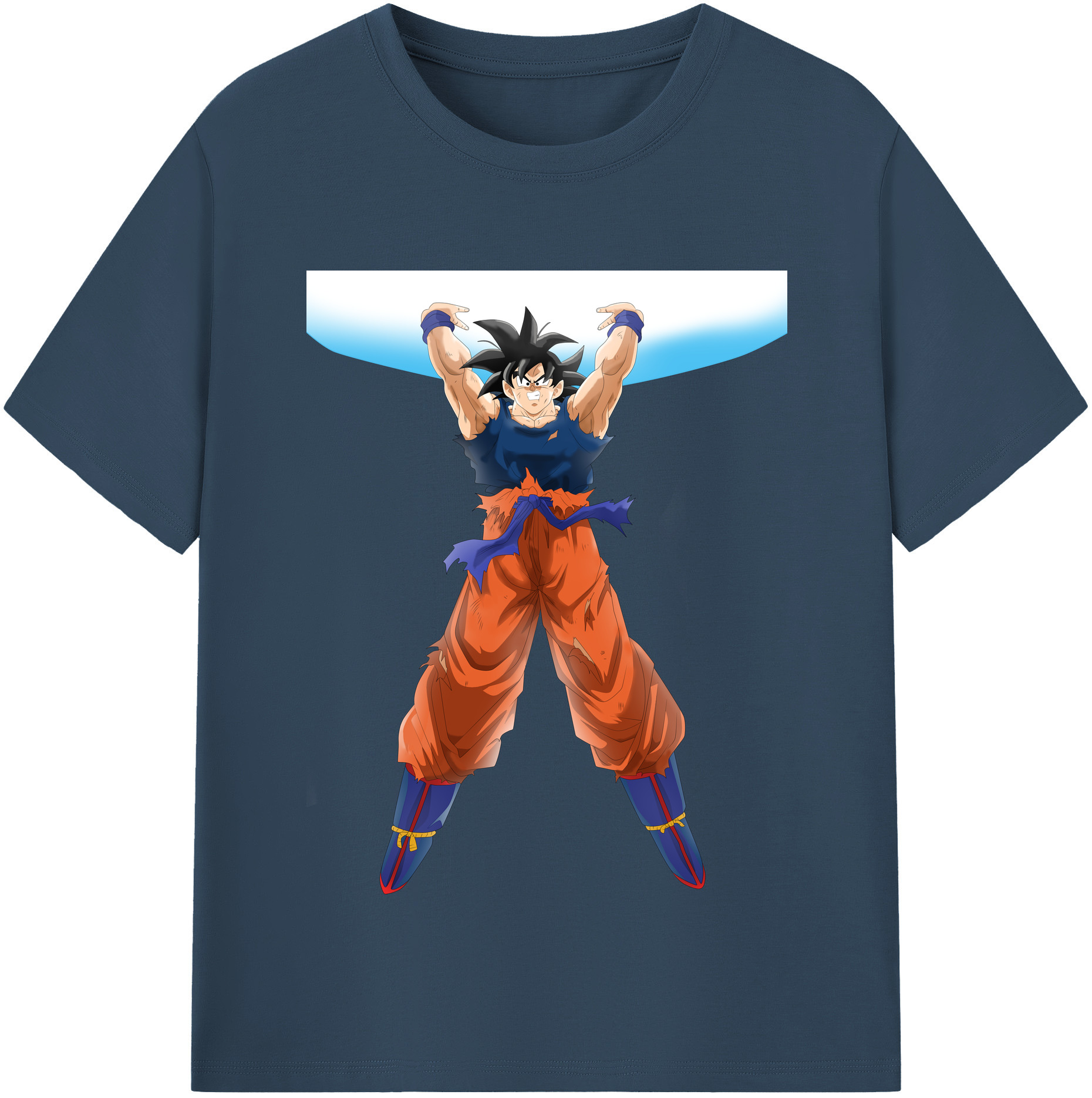 （画像用） ドラゴンボール 孫悟空（そん ごくう）Son Goku カカロット DRAGON BALL Kakarotto 綿100％半袖Tシャツ（フロントプリント）