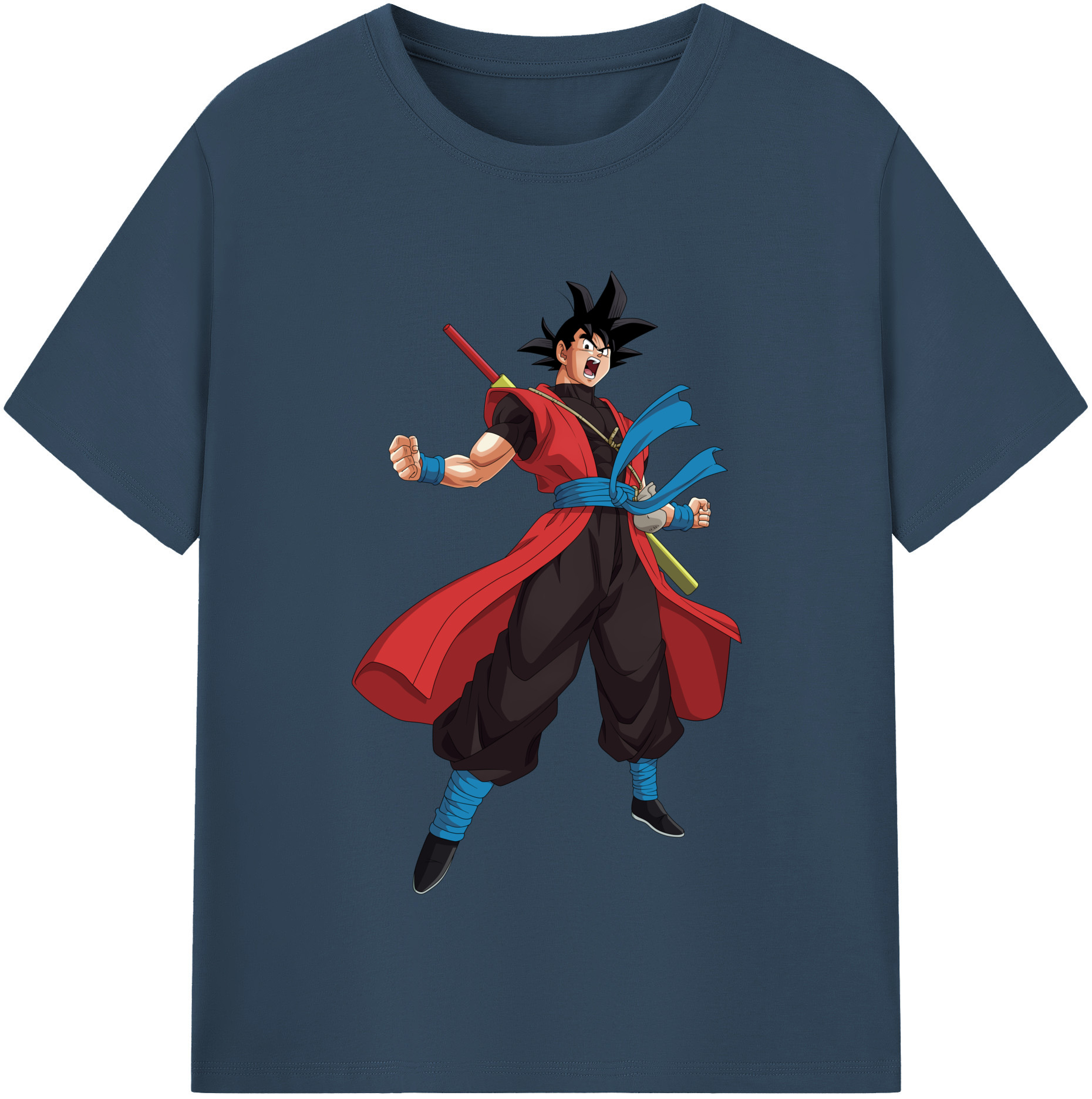 （画像用） ドラゴンボール 孫悟空（そん ごくう）Son Goku カカロット DRAGON BALL Kakarotto 綿100％半袖Tシャツ（フロントプリント）