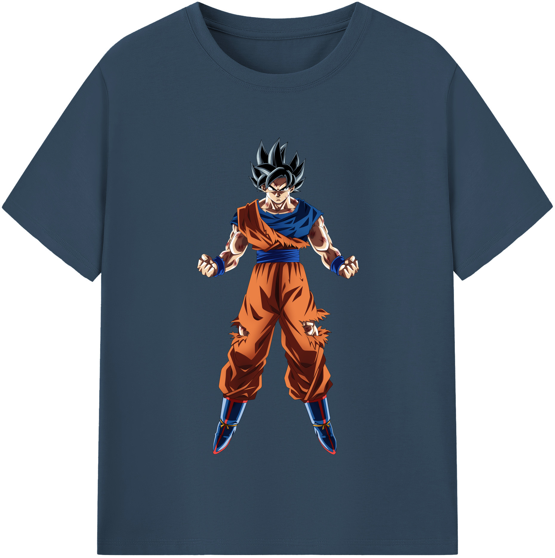 （画像用） ドラゴンボール 孫悟空（そん ごくう）Son Goku カカロット DRAGON BALL Kakarotto 綿100％半袖Tシャツ（フロントプリント）