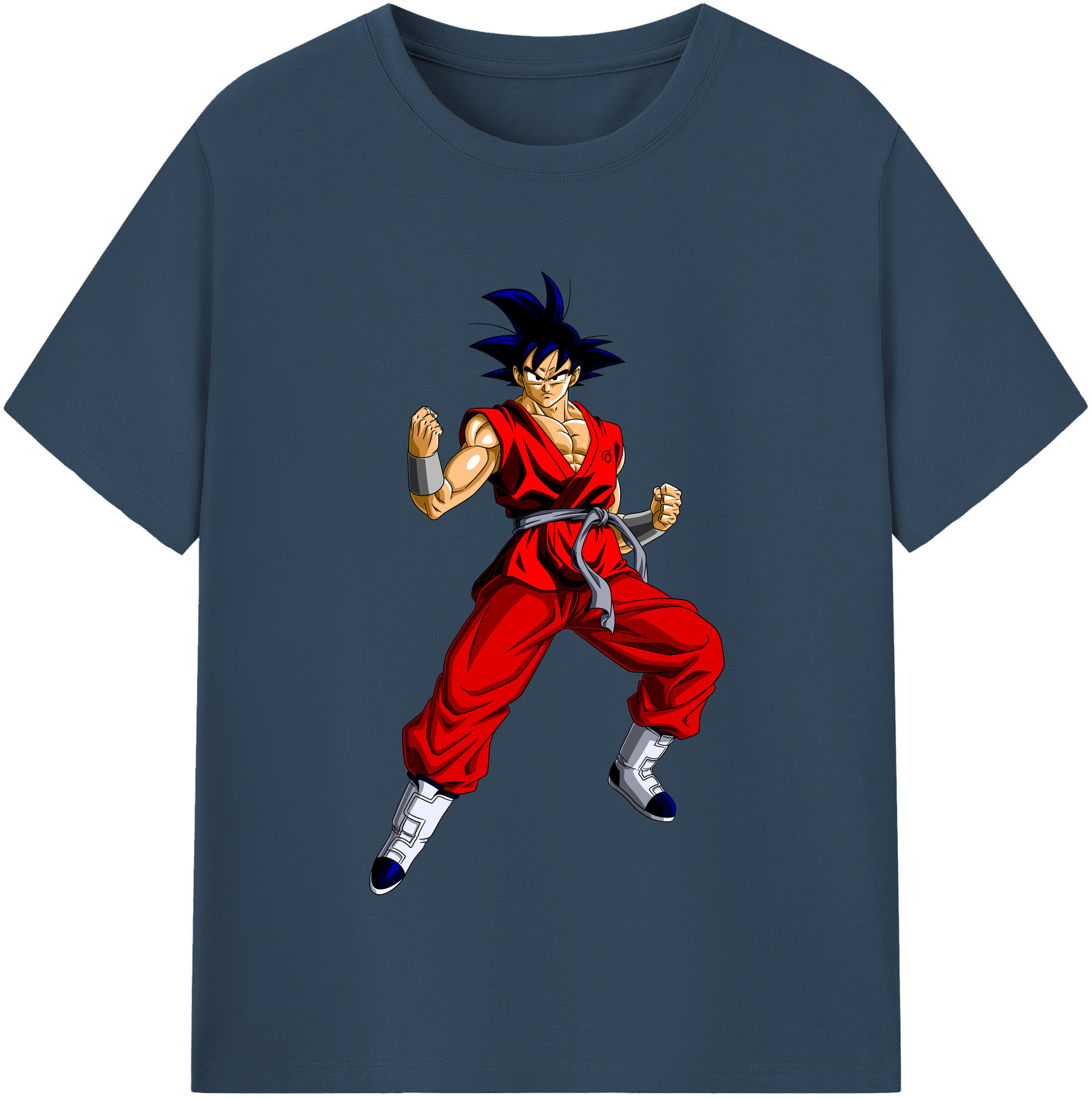 （画像用） ドラゴンボール 孫悟空（そん ごくう）Son Goku カカロット DRAGON BALL Kakarotto 綿100％半袖Tシャツ（フロントプリント）