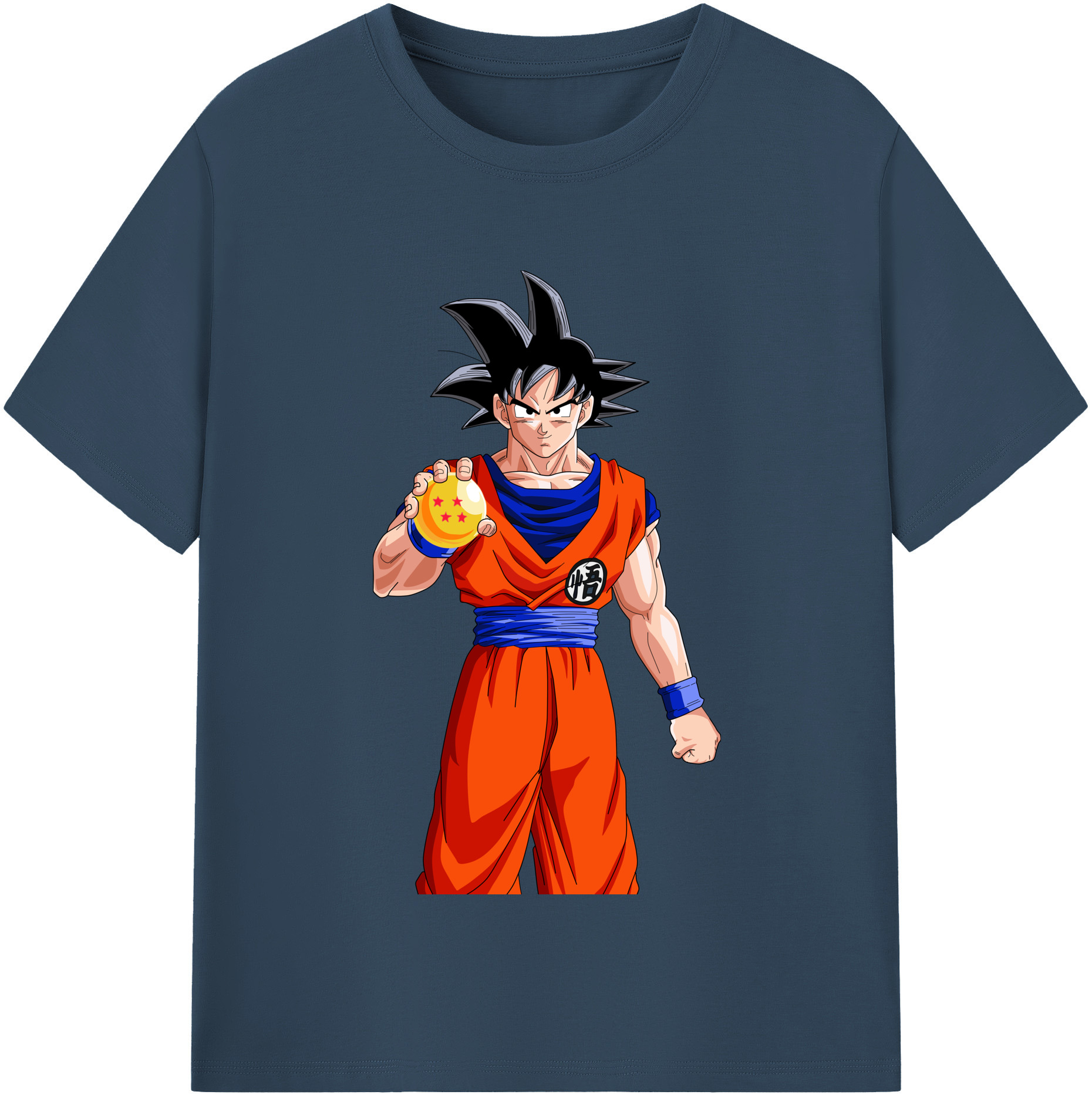 （画像用） ドラゴンボール 孫悟空（そん ごくう）Son Goku カカロット DRAGON BALL Kakarotto 綿100％半袖Tシャツ（フロントプリント）