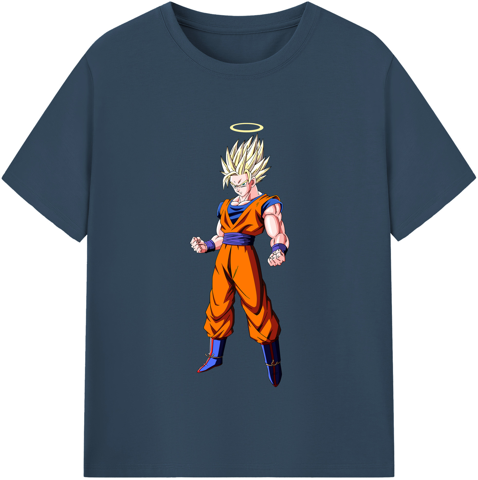 （画像用） ドラゴンボール 孫悟空（そん ごくう）Son Goku カカロット DRAGON BALL Kakarotto 綿100％半袖Tシャツ（フロントプリント）