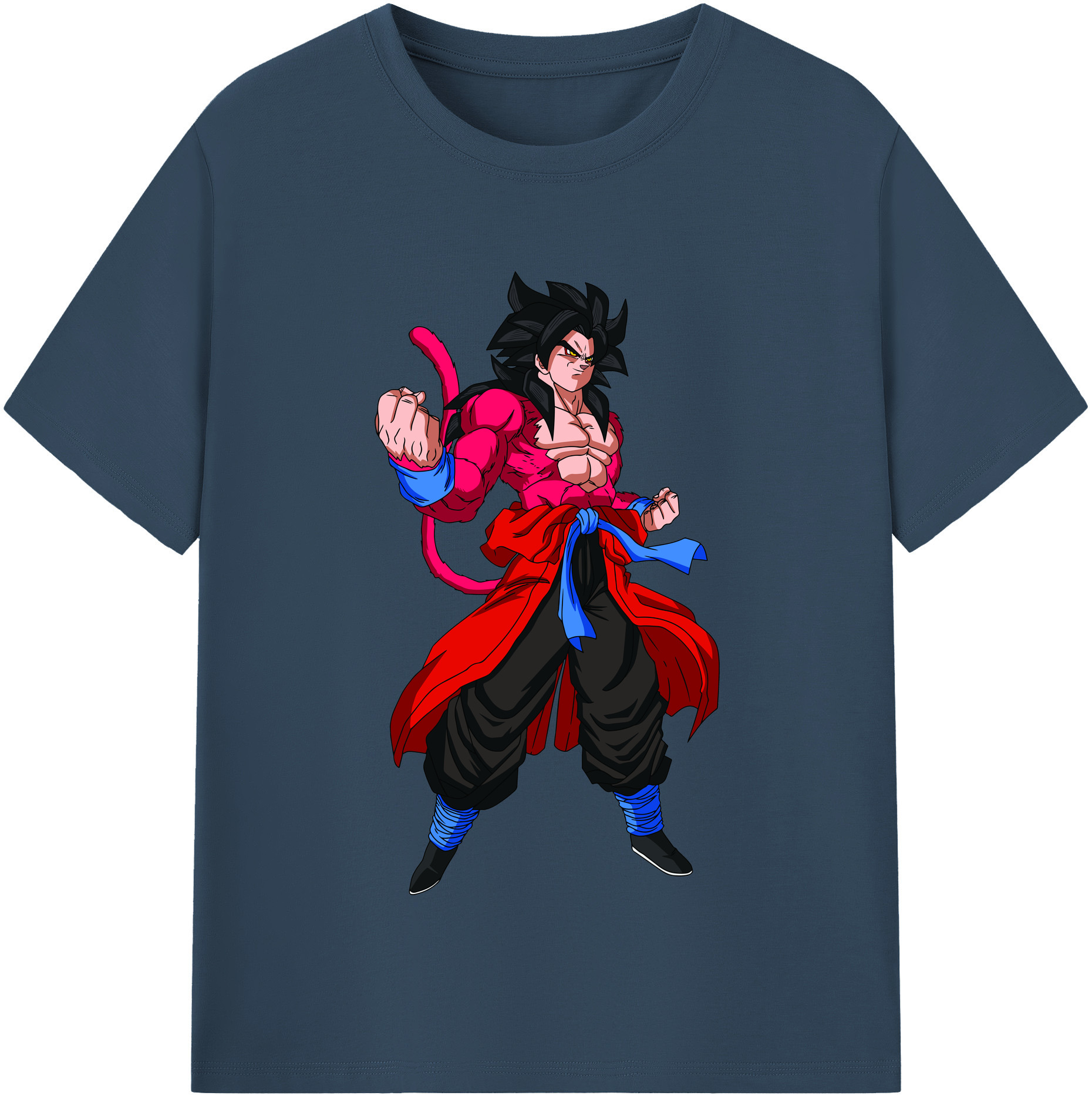 （画像用） ドラゴンボール 孫悟空（そん ごくう）Son Goku カカロット DRAGON BALL Kakarotto 綿100％半袖Tシャツ（フロントプリント）