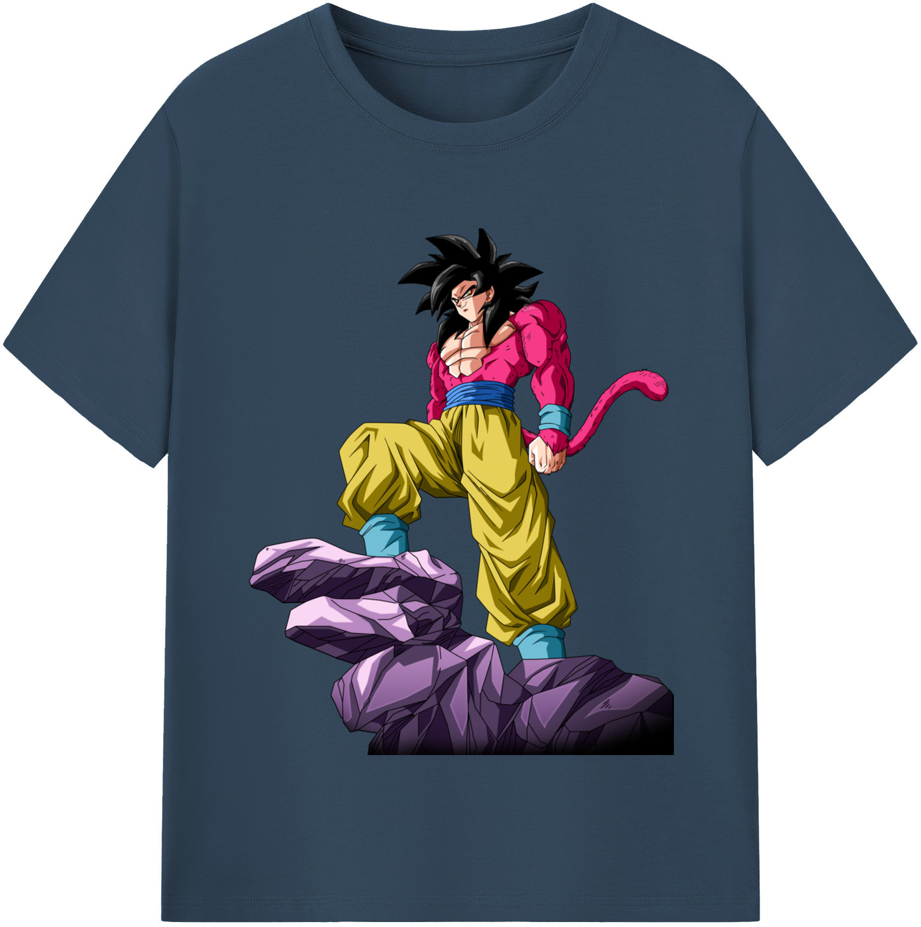 （画像用） ドラゴンボール 孫悟空（そん ごくう）Son Goku カカロット DRAGON BALL Kakarotto 綿100％半袖Tシャツ（フロントプリント）