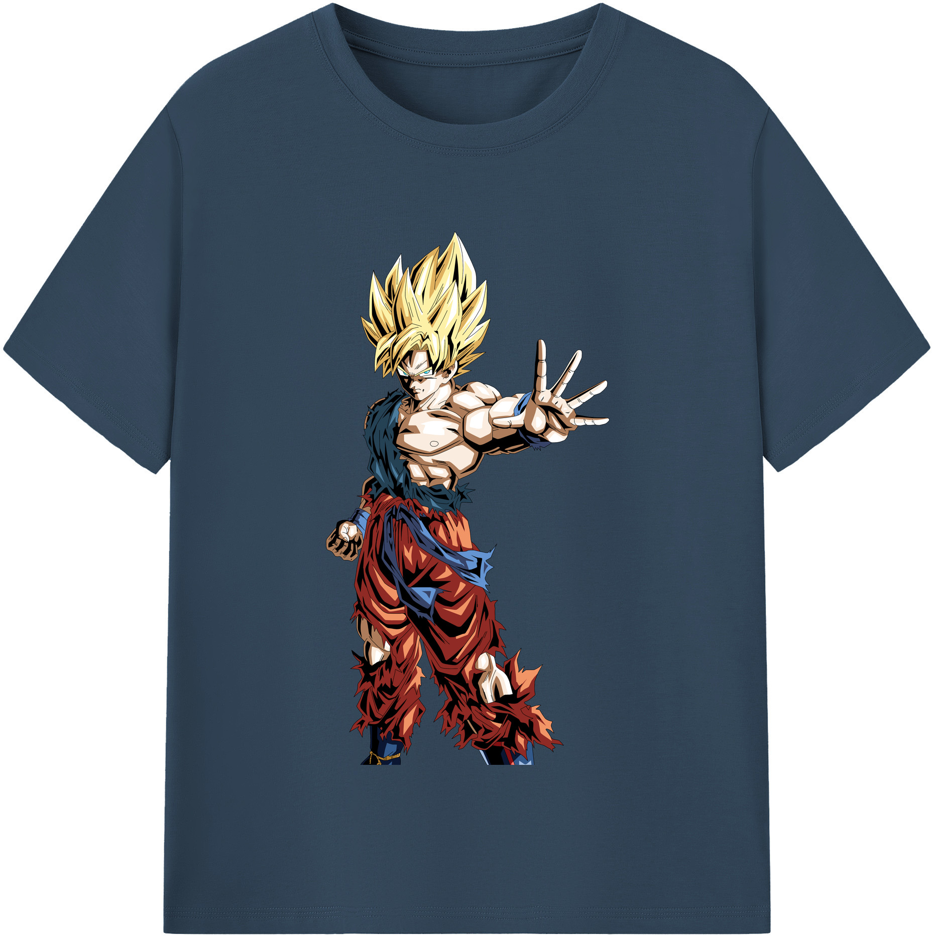 （画像用） ドラゴンボール 孫悟空（そん ごくう）Son Goku カカロット DRAGON BALL Kakarotto 綿100％半袖Tシャツ（フロントプリント）