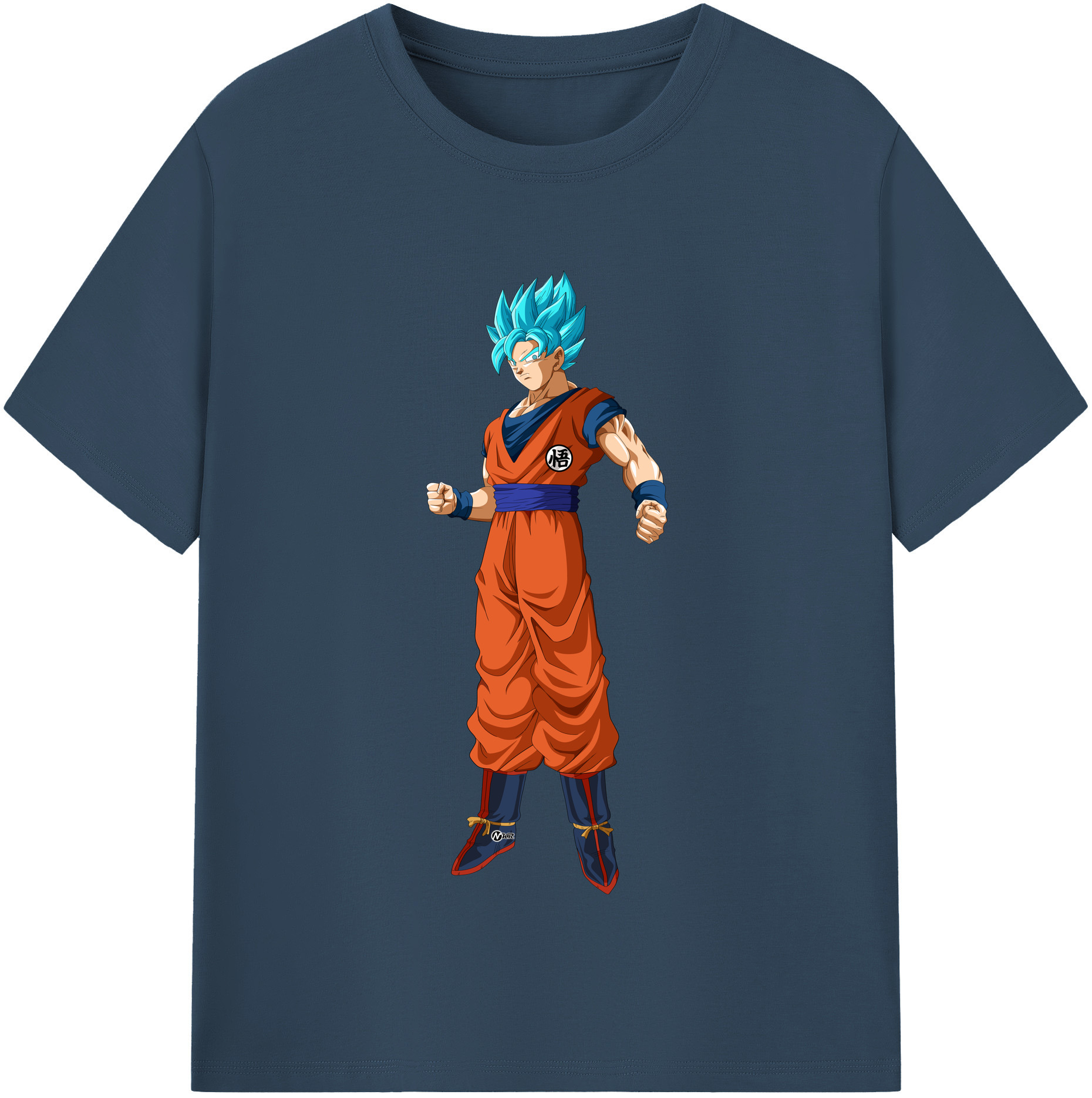 （画像用） ドラゴンボール 孫悟空（そん ごくう）Son Goku カカロット DRAGON BALL Kakarotto 綿100％半袖Tシャツ（フロントプリント）