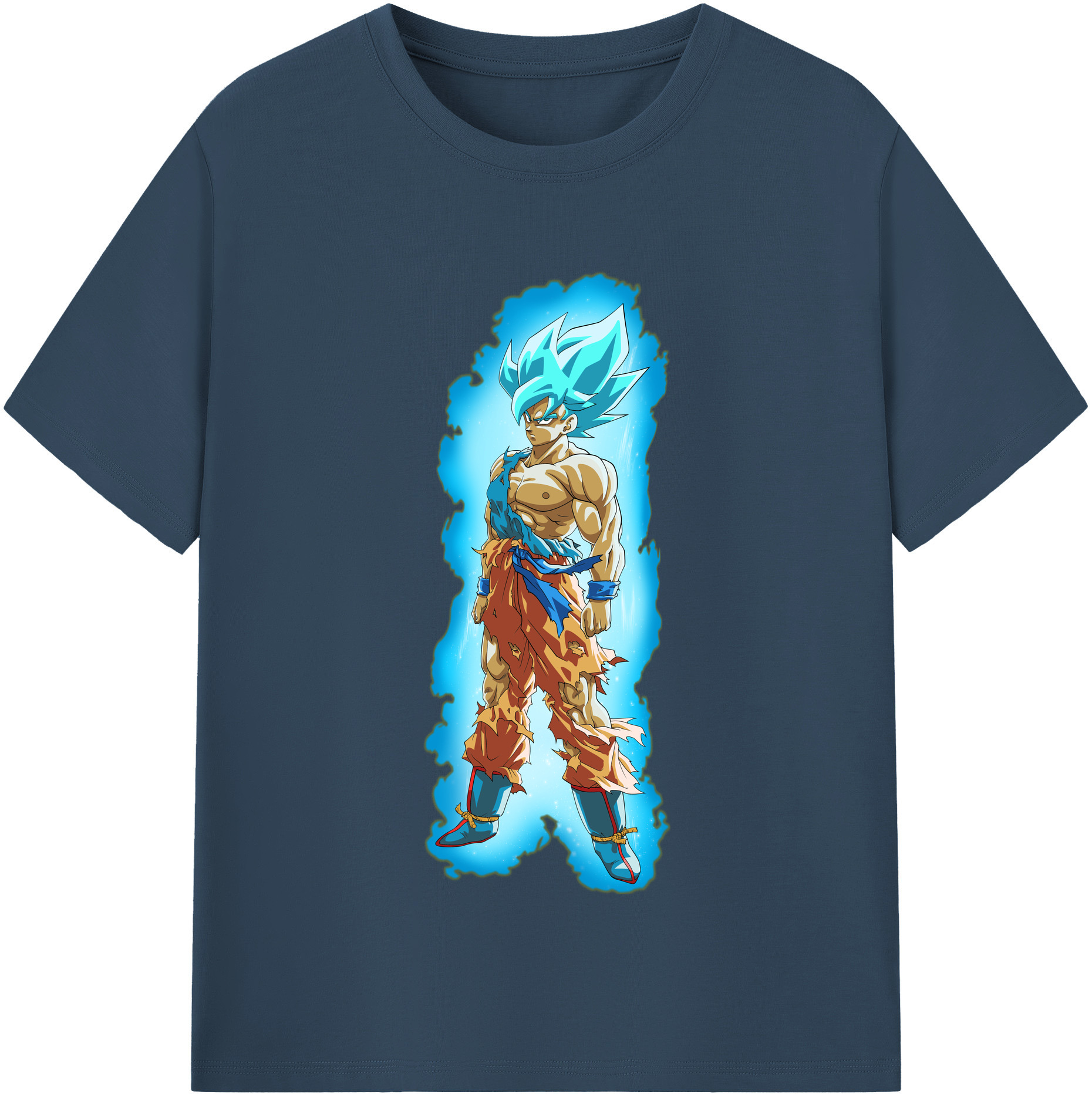 （画像用） ドラゴンボール 孫悟空（そん ごくう）Son Goku カカロット DRAGON BALL Kakarotto 綿100％半袖Tシャツ（フロントプリント）