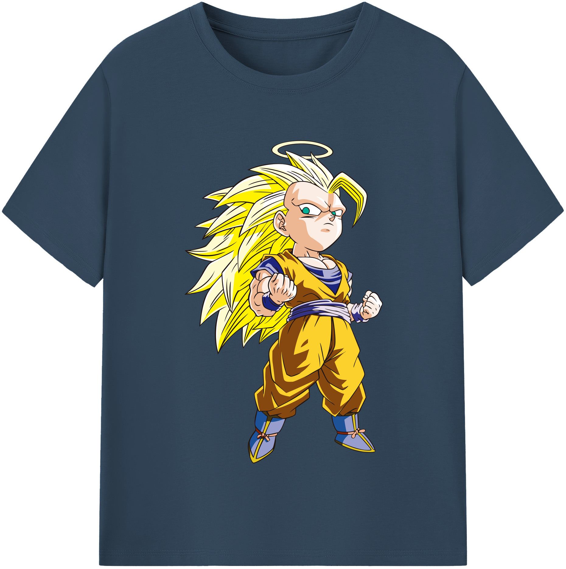 （画像用） ドラゴンボール 孫悟空（そん ごくう）Son Goku カカロット DRAGON BALL Kakarotto 綿100％半袖Tシャツ（フロントプリント）