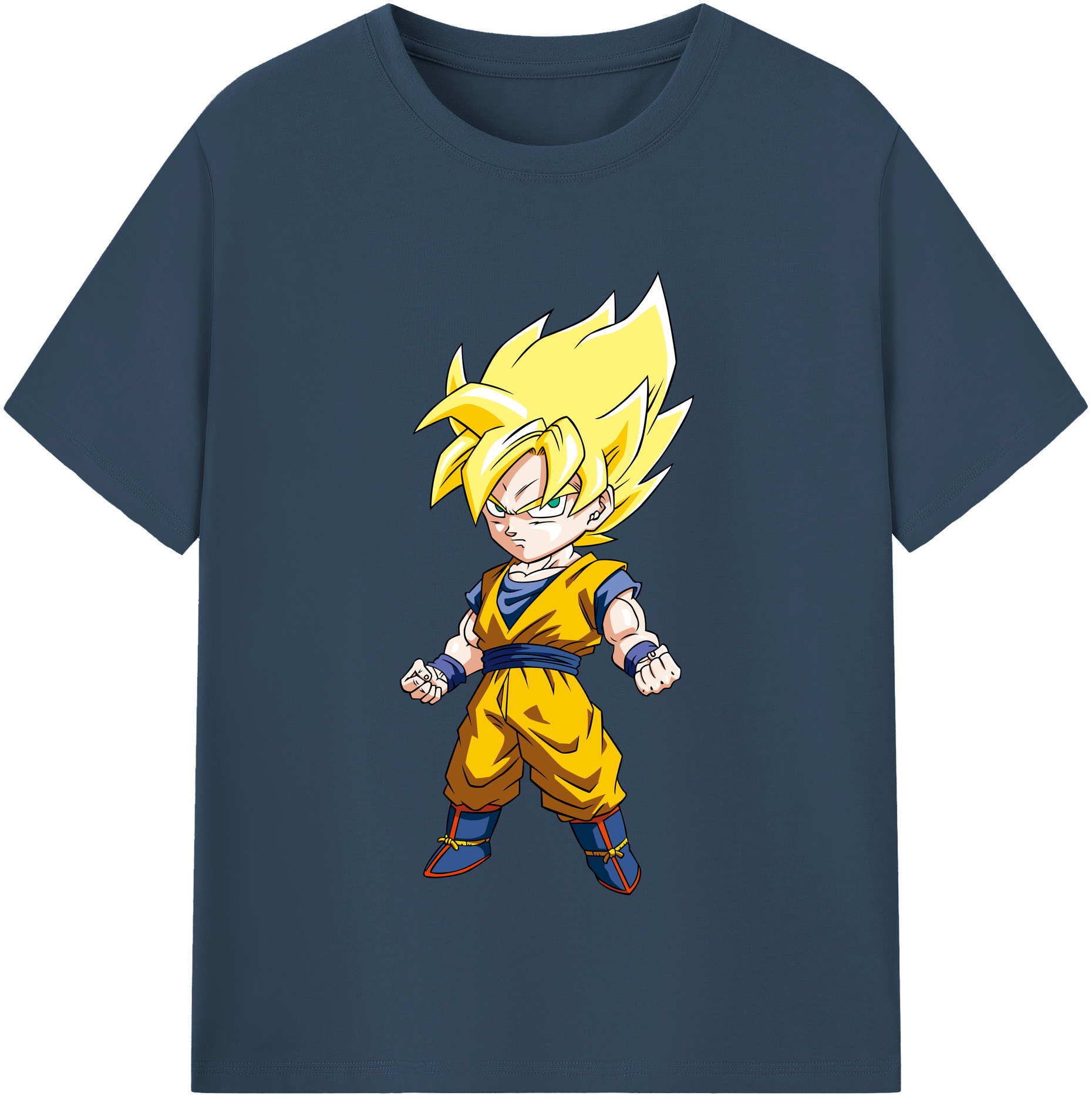 （画像用） ドラゴンボール 孫悟空（そん ごくう）Son Goku カカロット DRAGON BALL Kakarotto 綿100％半袖Tシャツ（フロントプリント）