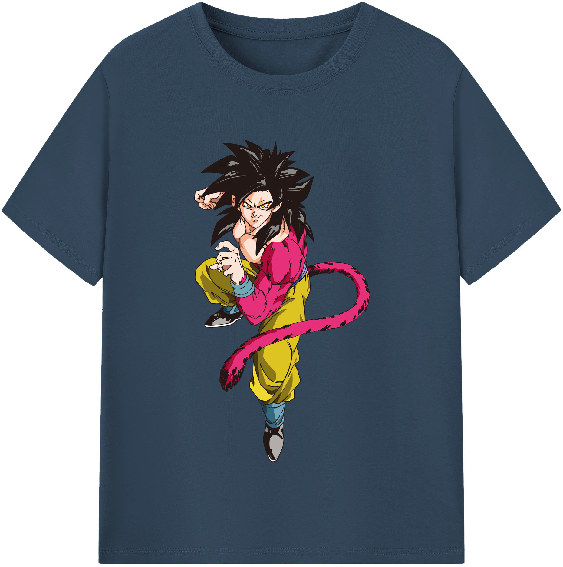 （画像用） ドラゴンボール 孫悟空（そん ごくう）Son Goku カカロット DRAGON BALL Kakarotto 綿100％半袖Tシャツ（フロントプリント）