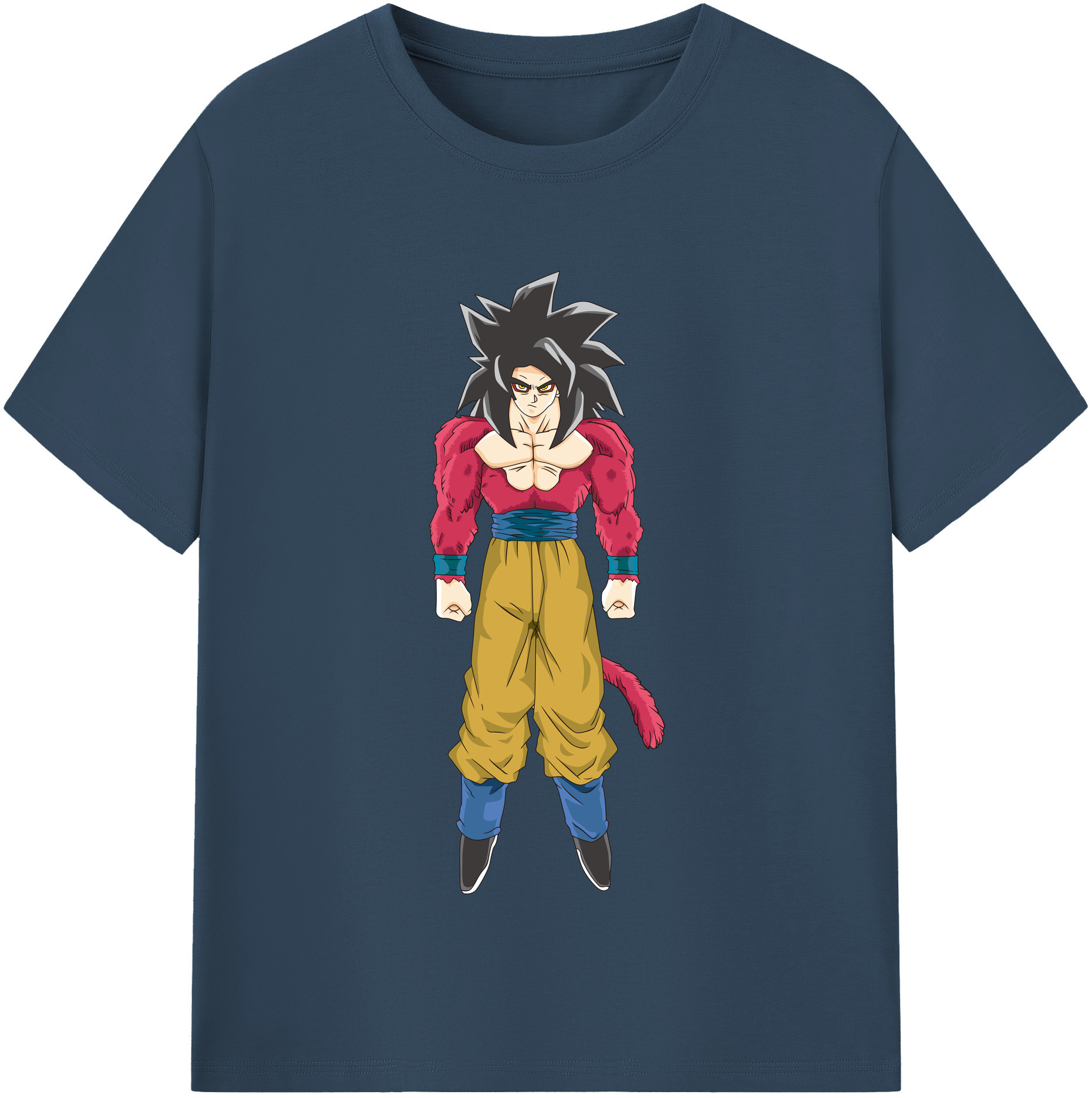（画像用） ドラゴンボール 孫悟空（そん ごくう）Son Goku カカロット DRAGON BALL Kakarotto 綿100％半袖Tシャツ（フロントプリント）