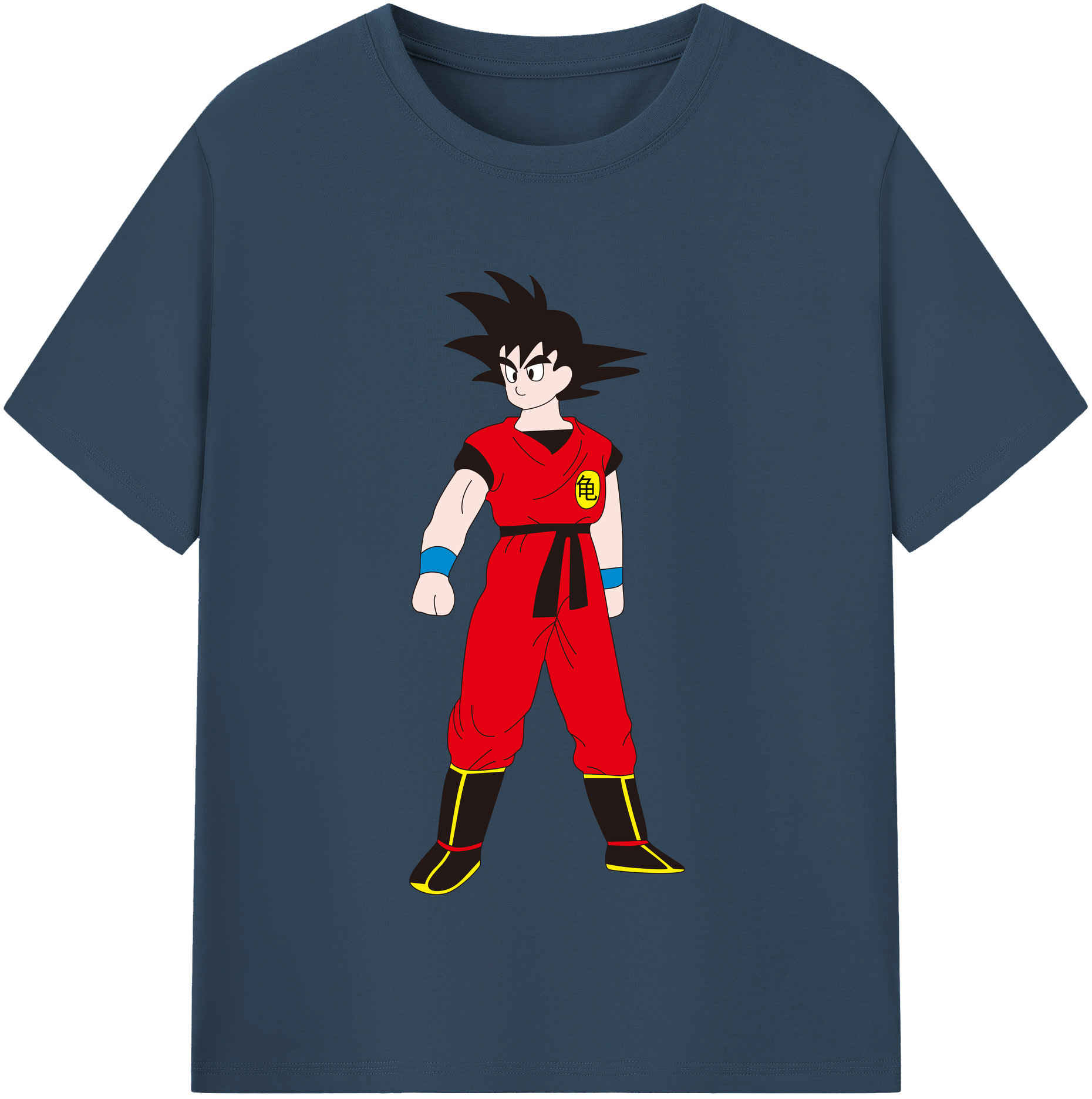 （画像用） ドラゴンボール 孫悟空（そん ごくう）Son Goku カカロット DRAGON BALL Kakarotto 綿100％半袖Tシャツ（フロントプリント）