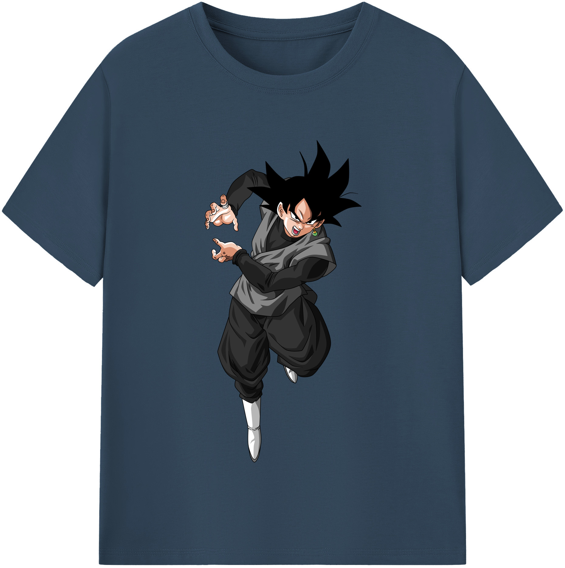 （画像用） ドラゴンボール ベジータ四世（Bejīta Yonsei）DRAGON BALL Vegeta IV 綿100％半袖Tシャツ（フロントプリント）