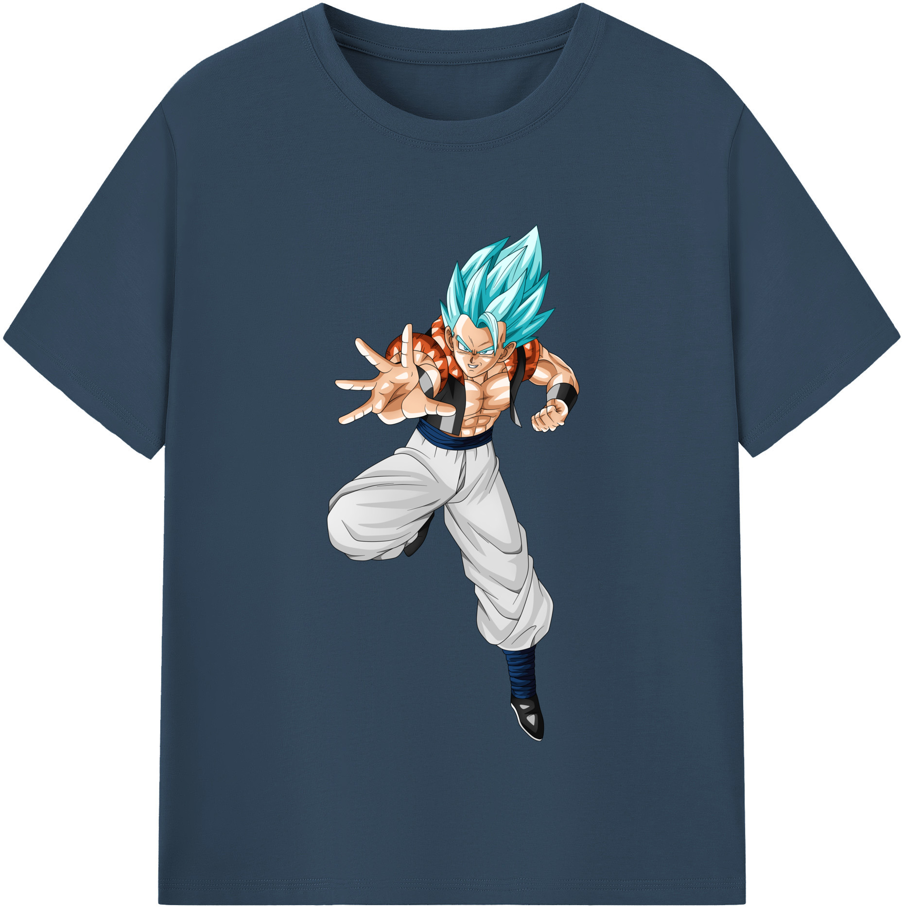 （画像用） ドラゴンボール ベジータ四世（Bejīta Yonsei）DRAGON BALL Vegeta IV 綿100％半袖Tシャツ（フロントプリント）