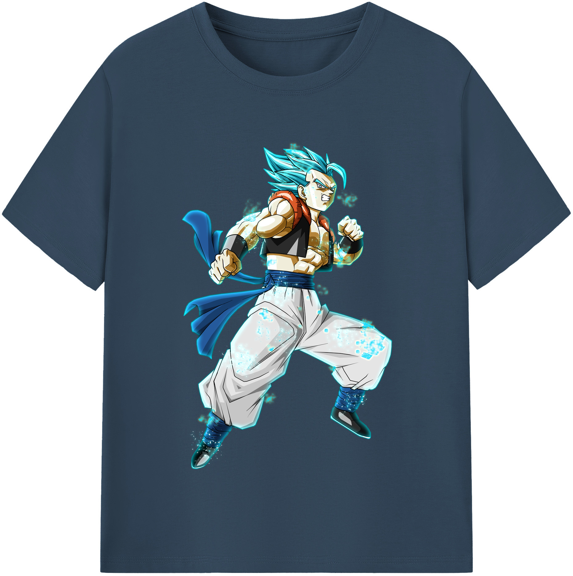 （画像用） ドラゴンボール ベジータ四世（Bejīta Yonsei）DRAGON BALL Vegeta IV 綿100％半袖Tシャツ（フロントプリント）