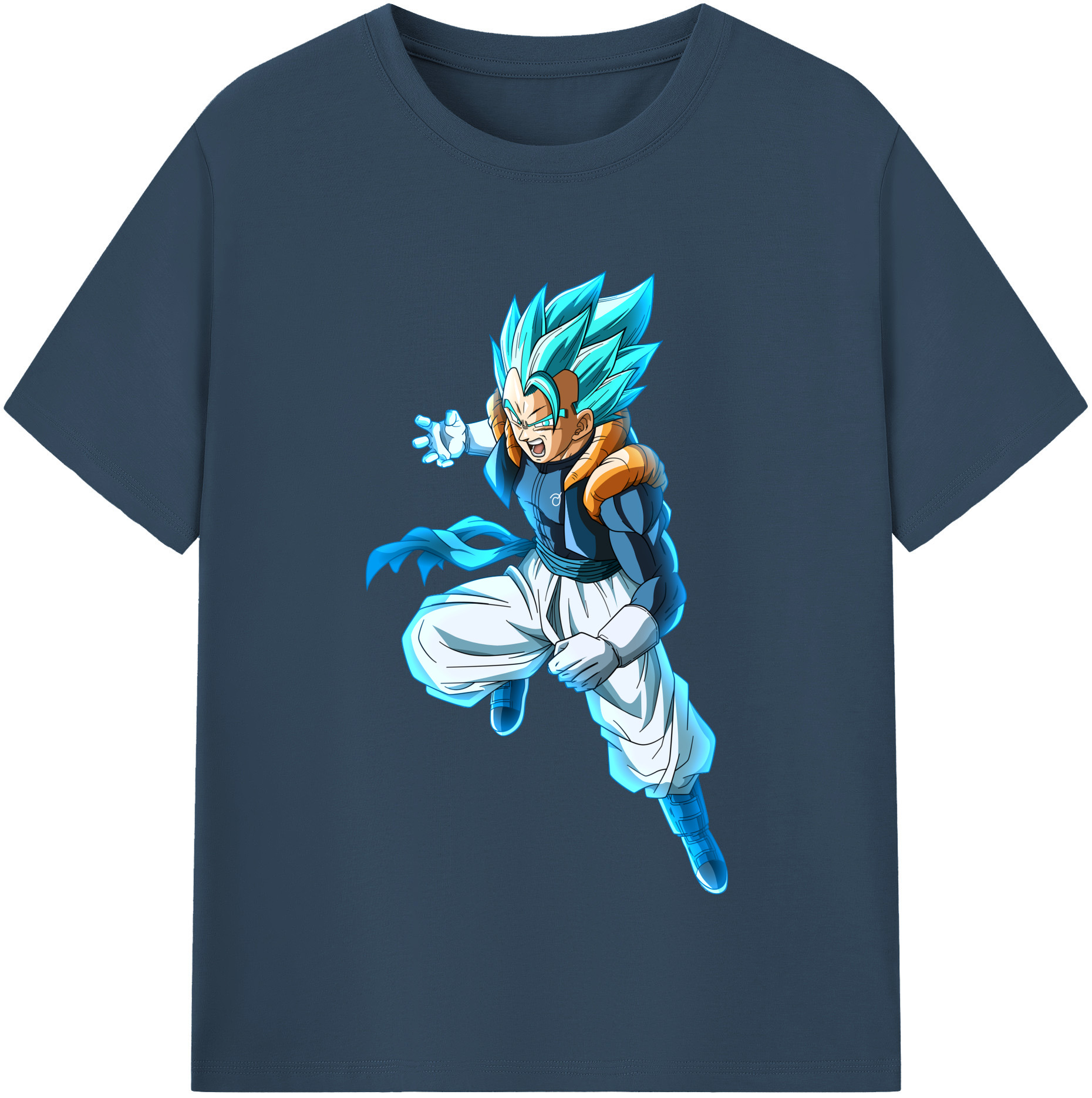 （画像用） ドラゴンボール ベジータ四世（Bejīta Yonsei）DRAGON BALL Vegeta IV 綿100％半袖Tシャツ（フロントプリント）