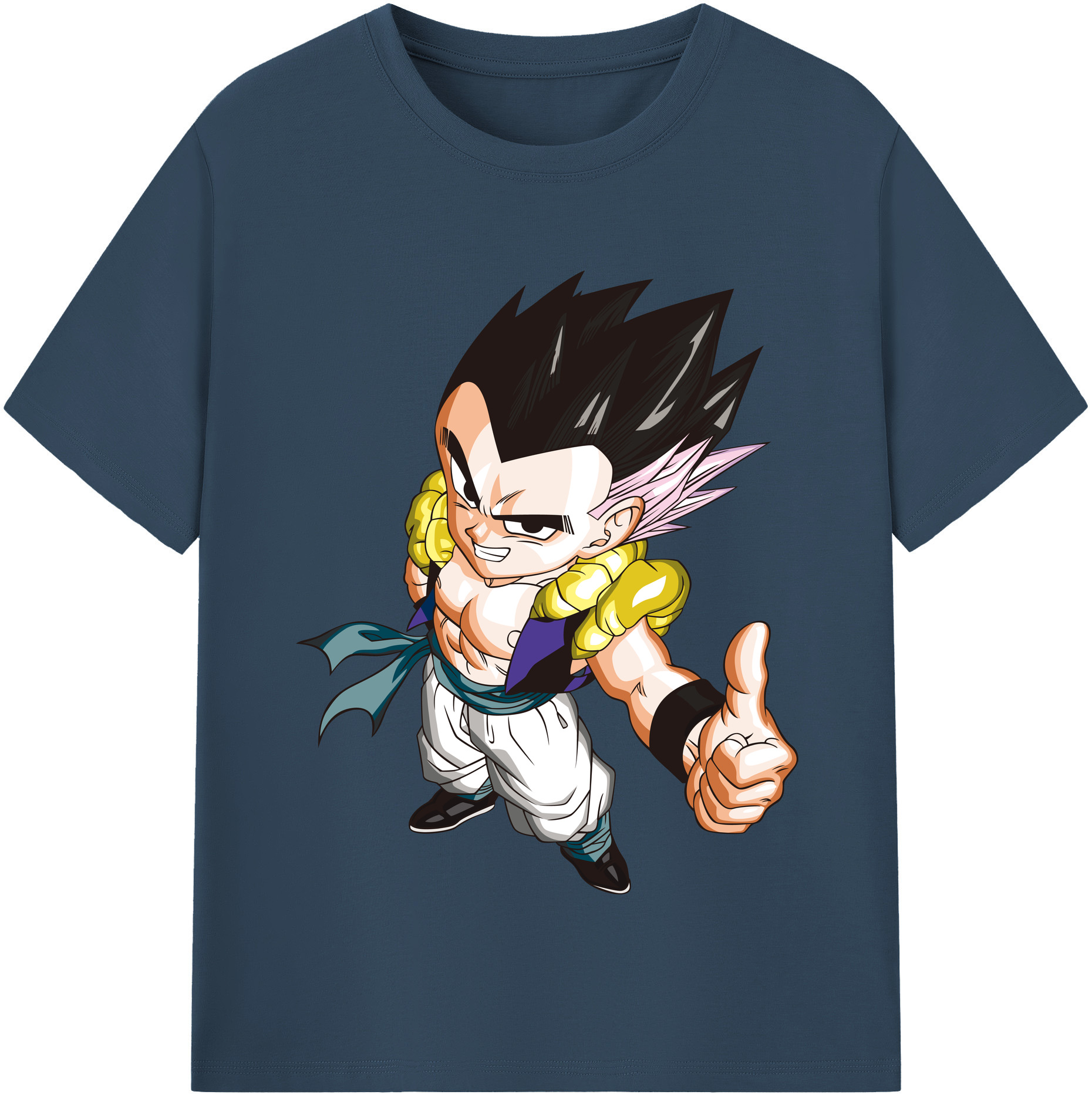 （画像用） ドラゴンボール ベジータ四世（Bejīta Yonsei）DRAGON BALL Vegeta IV 綿100％半袖Tシャツ（フロントプリント）