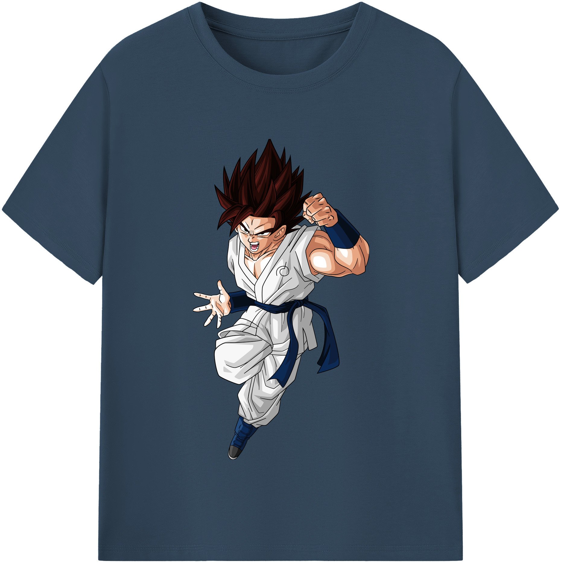 （画像用） ドラゴンボール 孫 悟飯（そんごはん）DRAGON BALL Son Gohan 綿100％半袖Tシャツ（フロントプリント）