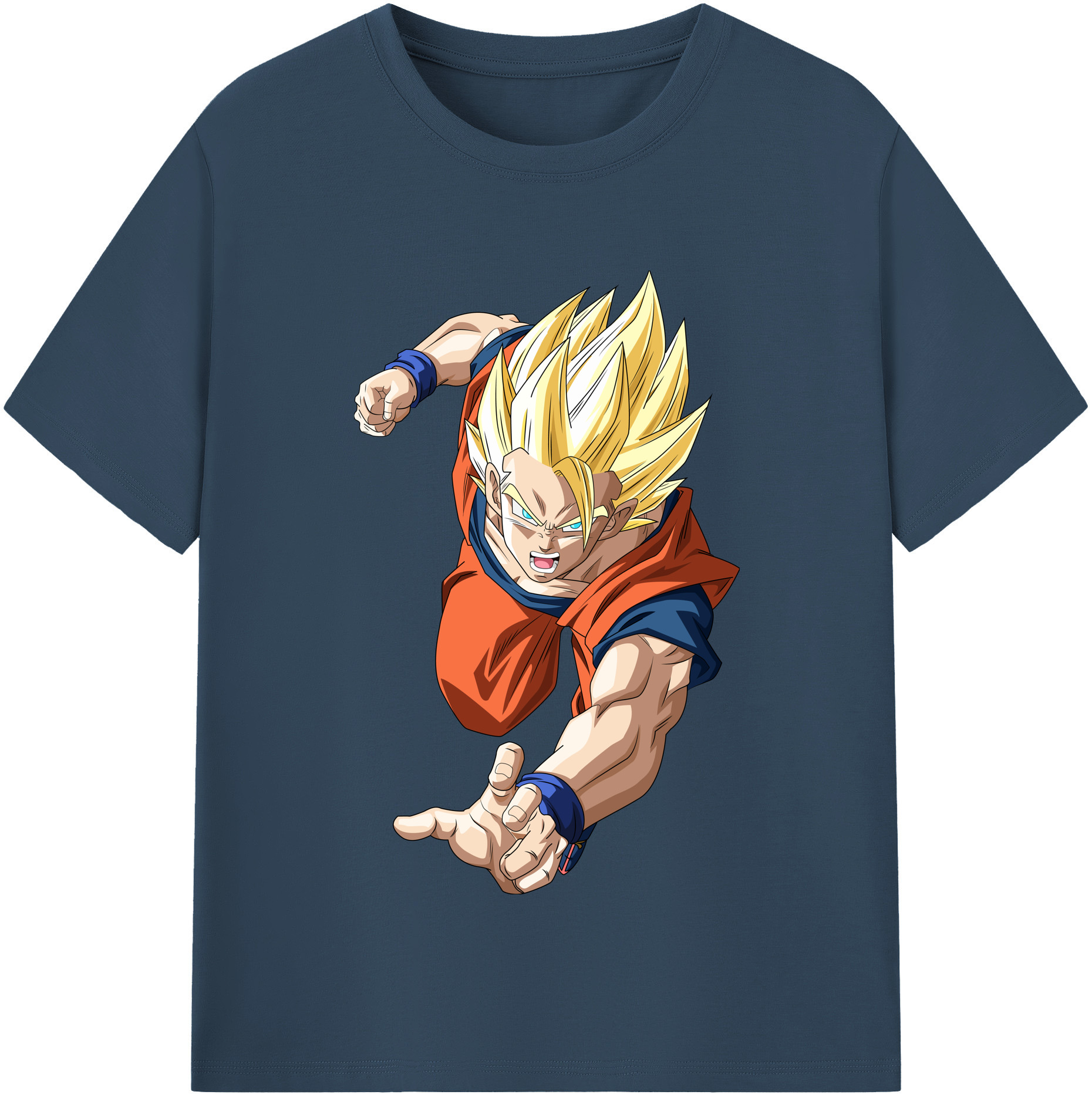 （画像用） ドラゴンボール 孫 悟飯（そんごはん）DRAGON BALL Son Gohan 綿100％半袖Tシャツ（フロントプリント）