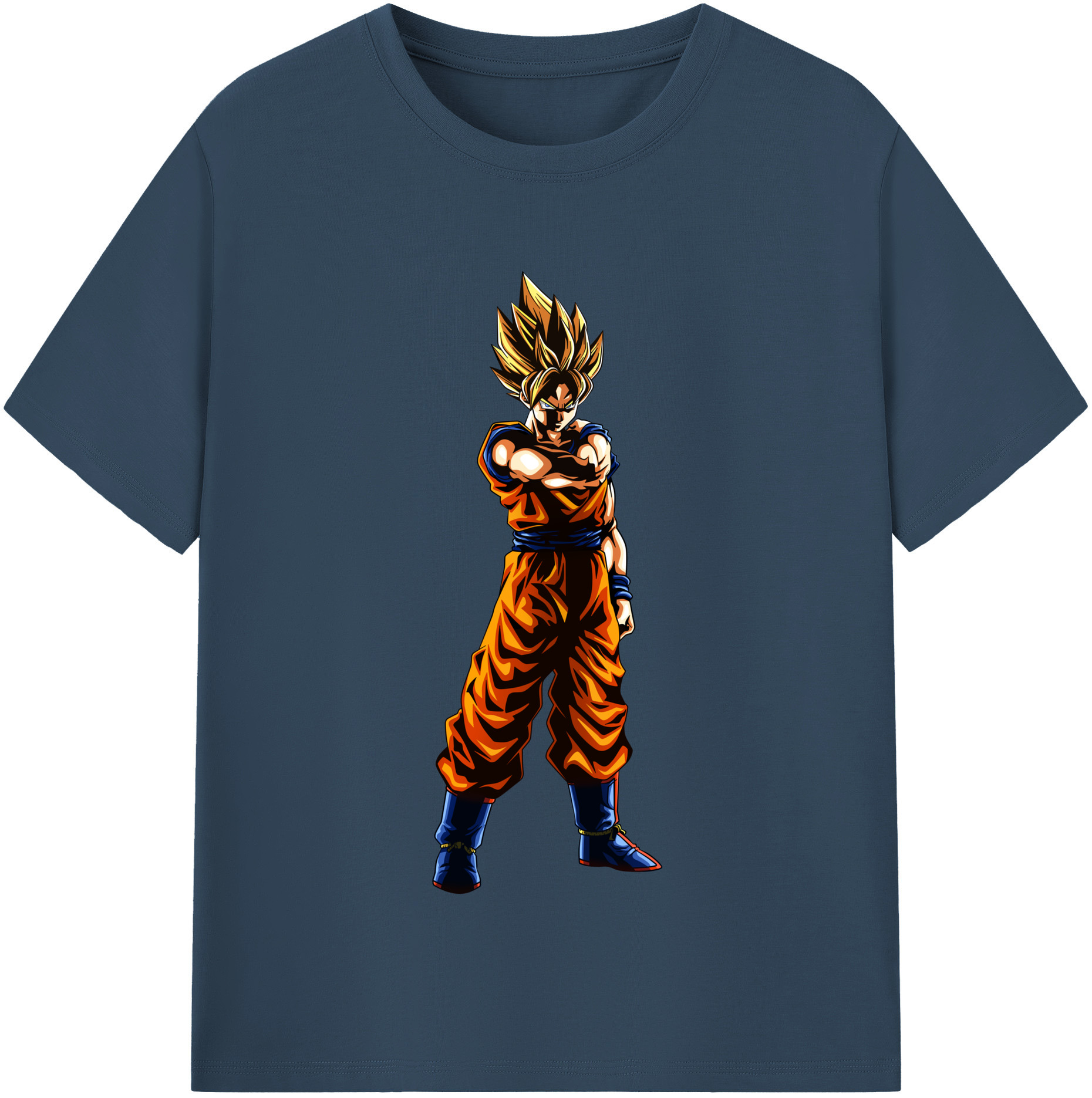 （画像用） ドラゴンボール 孫 悟飯（そんごはん）DRAGON BALL Son Gohan 綿100％半袖Tシャツ（フロントプリント）