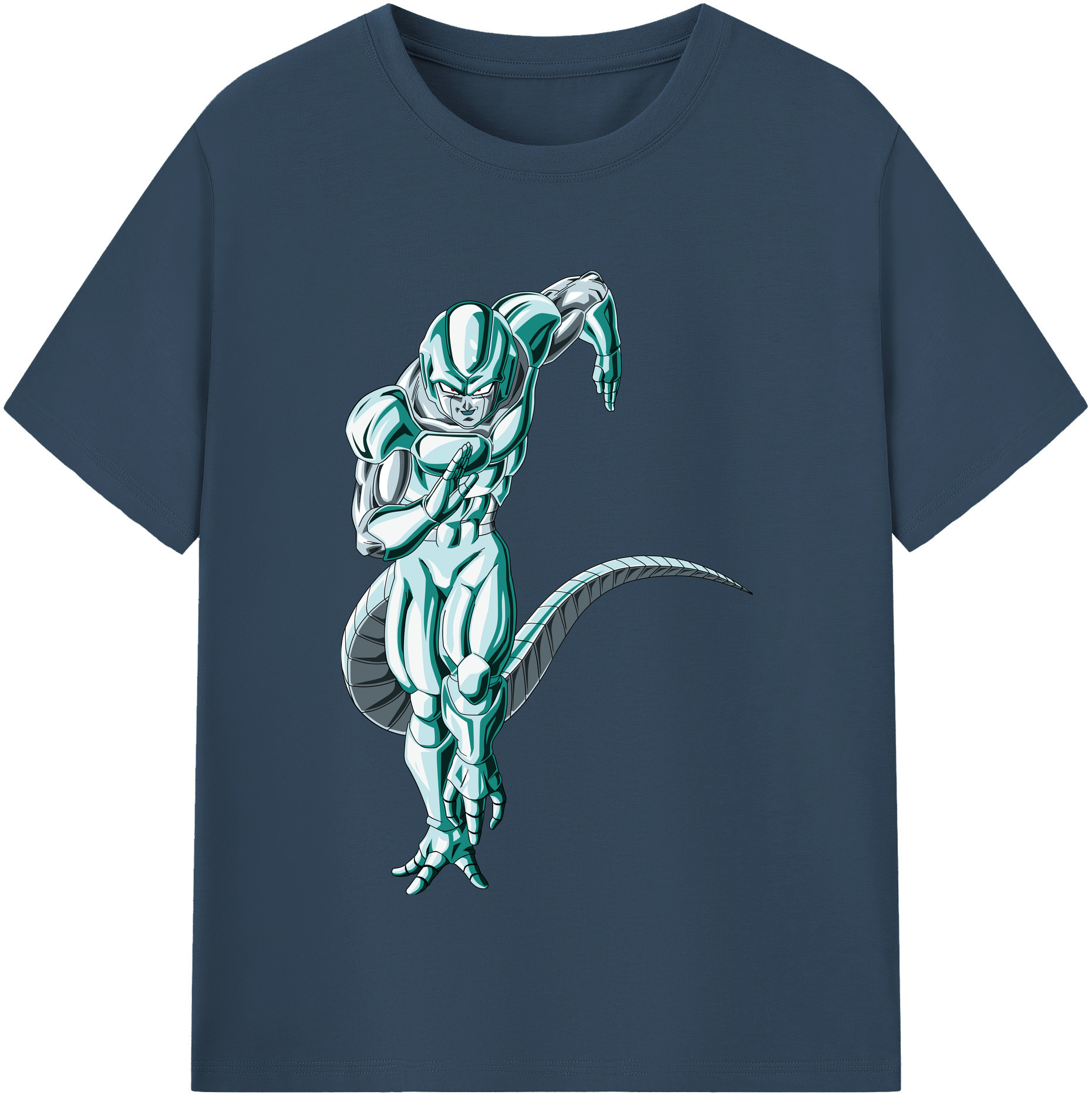 （画像用） ドラゴンボール フリーザ DRAGON BALL Frieza 綿100％半袖Tシャツ（フロントプリント）