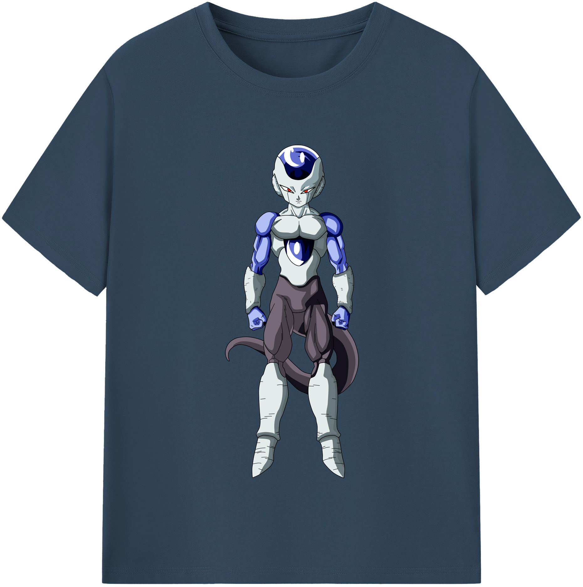（画像用） ドラゴンボール フリーザ DRAGON BALL Frieza 綿100％半袖Tシャツ（フロントプリント）