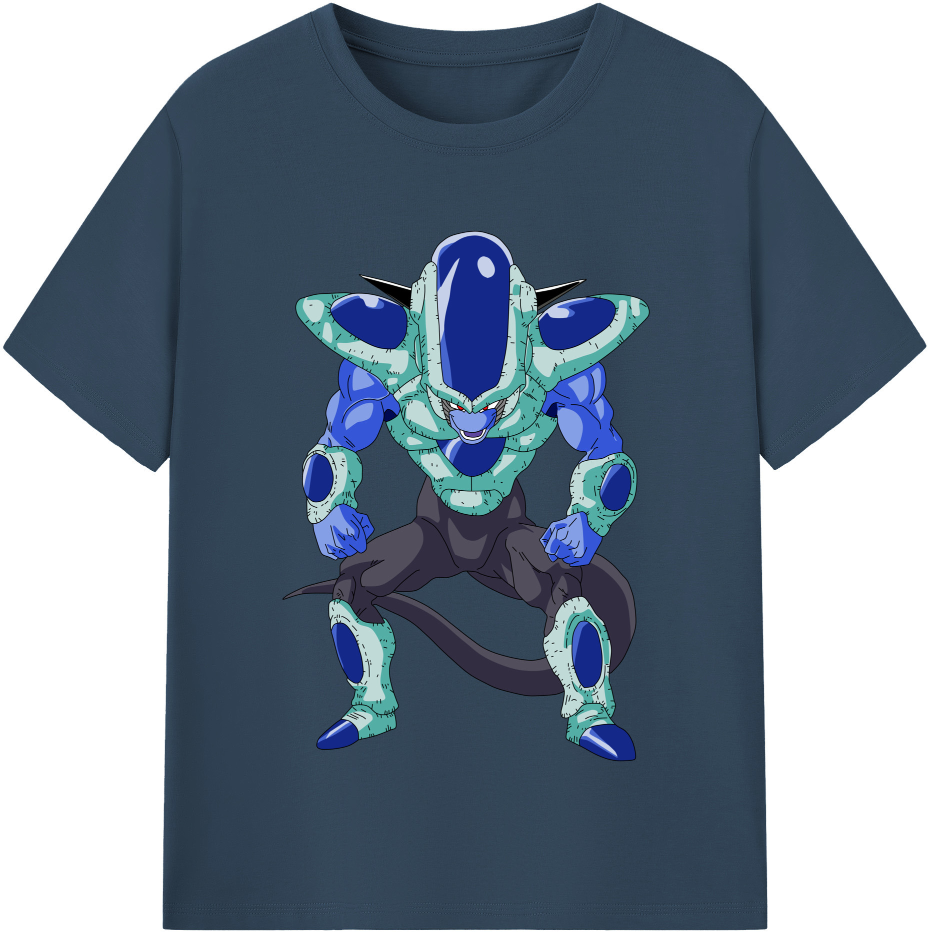 （画像用） ドラゴンボール フリーザ DRAGON BALL Frieza 綿100％半袖Tシャツ（フロントプリント）