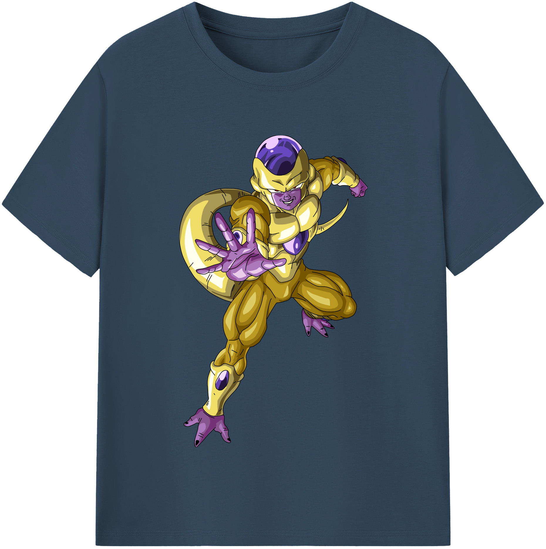 （画像用） ドラゴンボール フリーザ DRAGON BALL Frieza 綿100％半袖Tシャツ（フロントプリント）