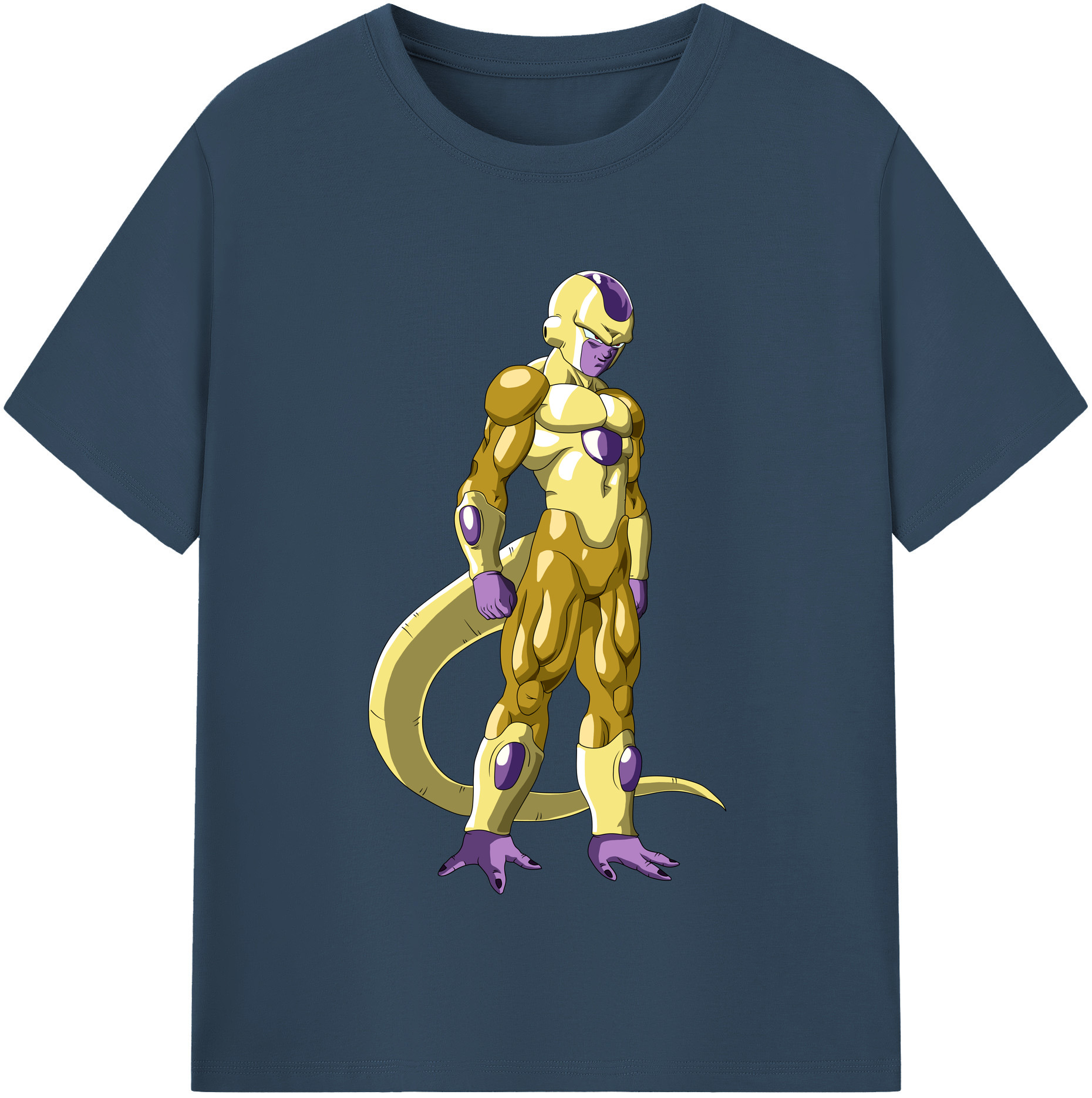 （画像用） ドラゴンボール フリーザ DRAGON BALL Frieza 綿100％半袖Tシャツ（フロントプリント）