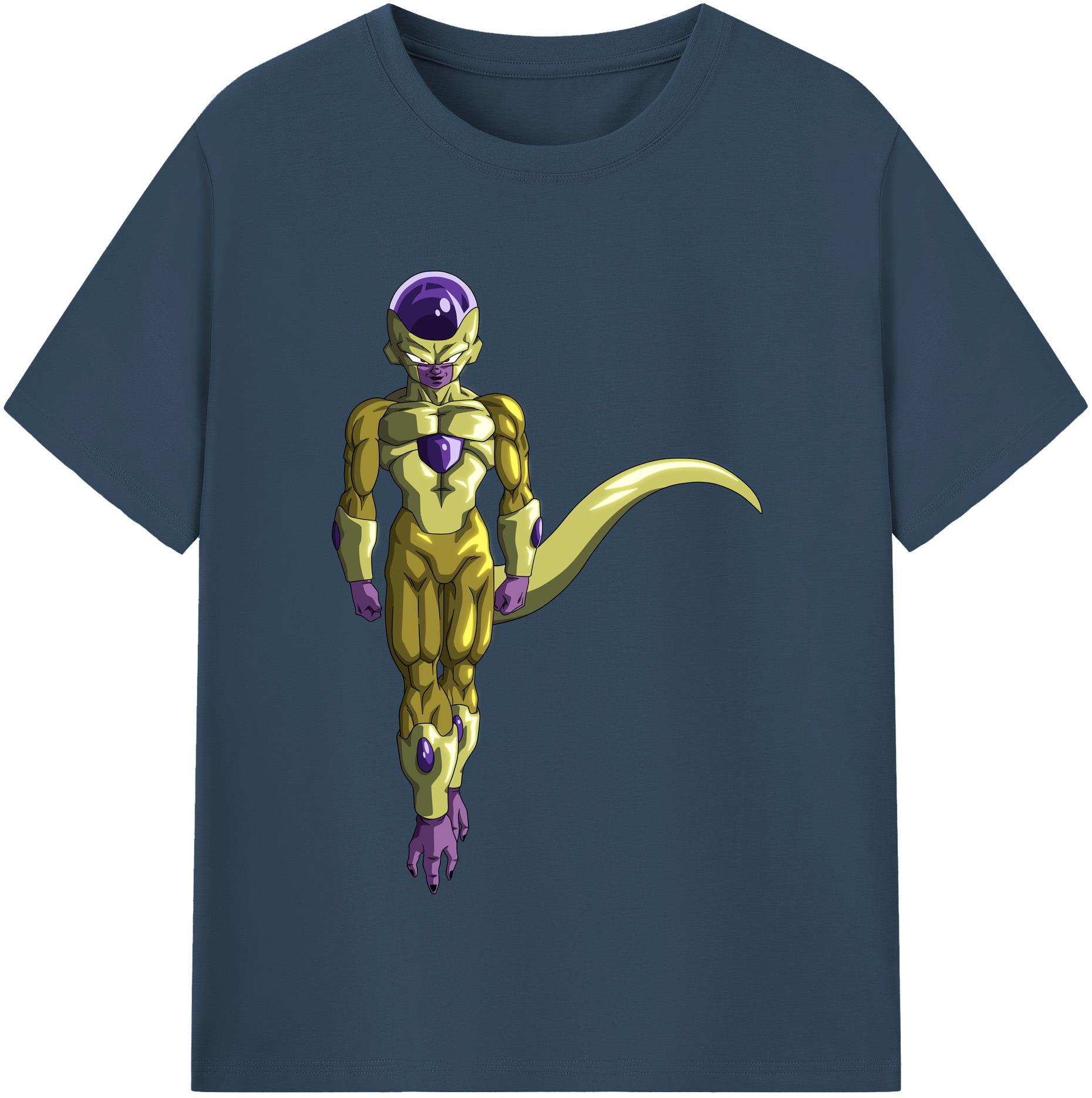 （画像用） ドラゴンボール フリーザ DRAGON BALL Frieza 綿100％半袖Tシャツ（フロントプリント）
