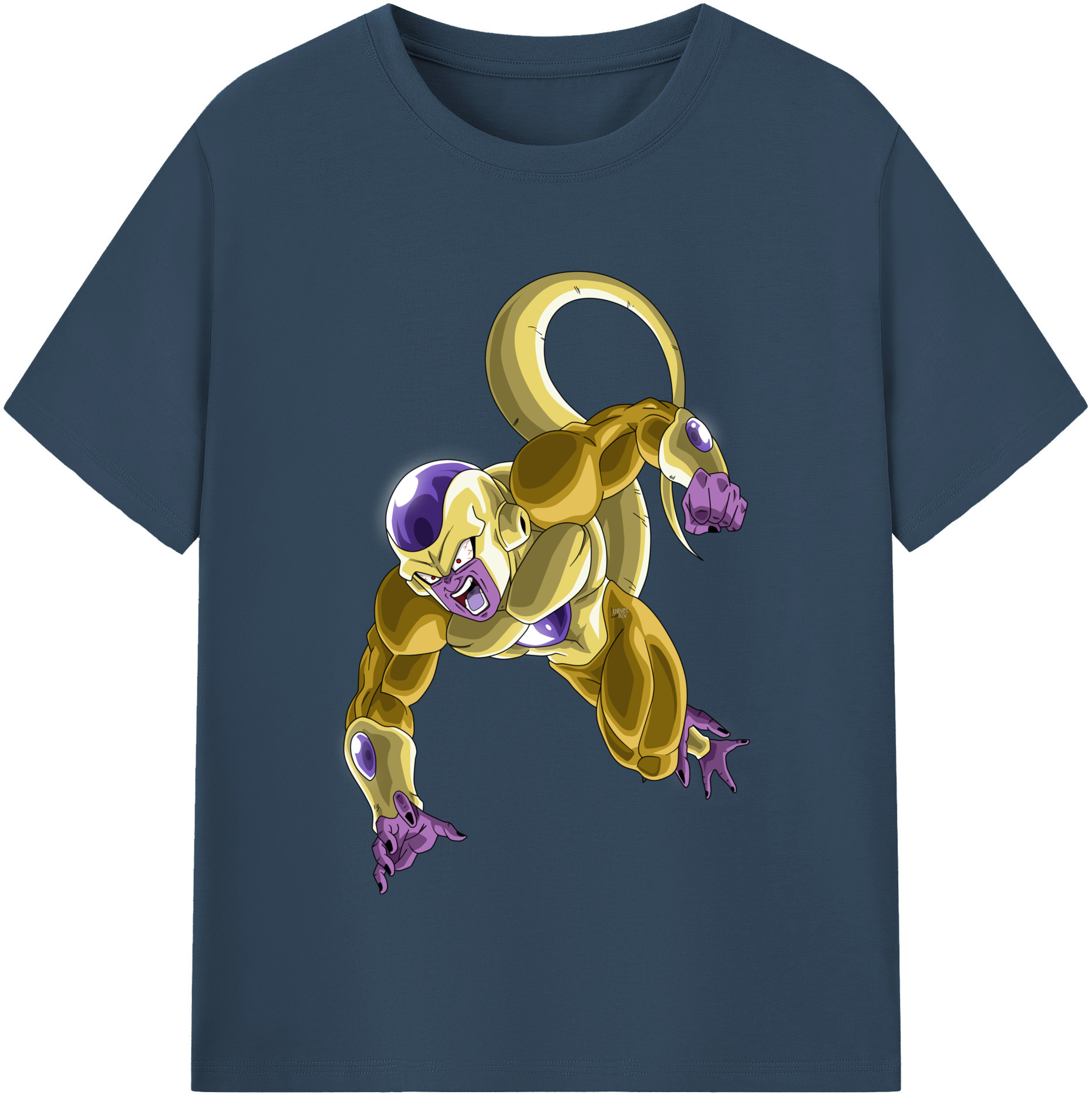 （画像用） ドラゴンボール フリーザ DRAGON BALL Frieza 綿100％半袖Tシャツ（フロントプリント）