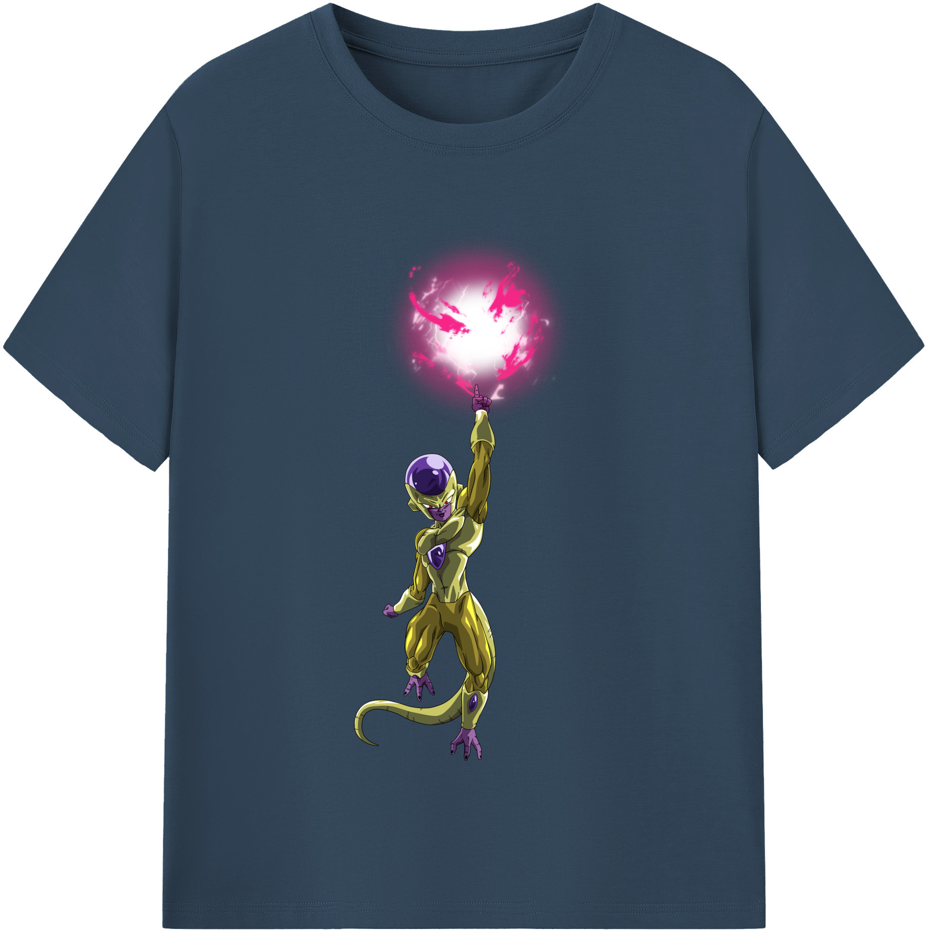 （画像用） ドラゴンボール フリーザ DRAGON BALL Frieza 綿100％半袖Tシャツ（フロントプリント）