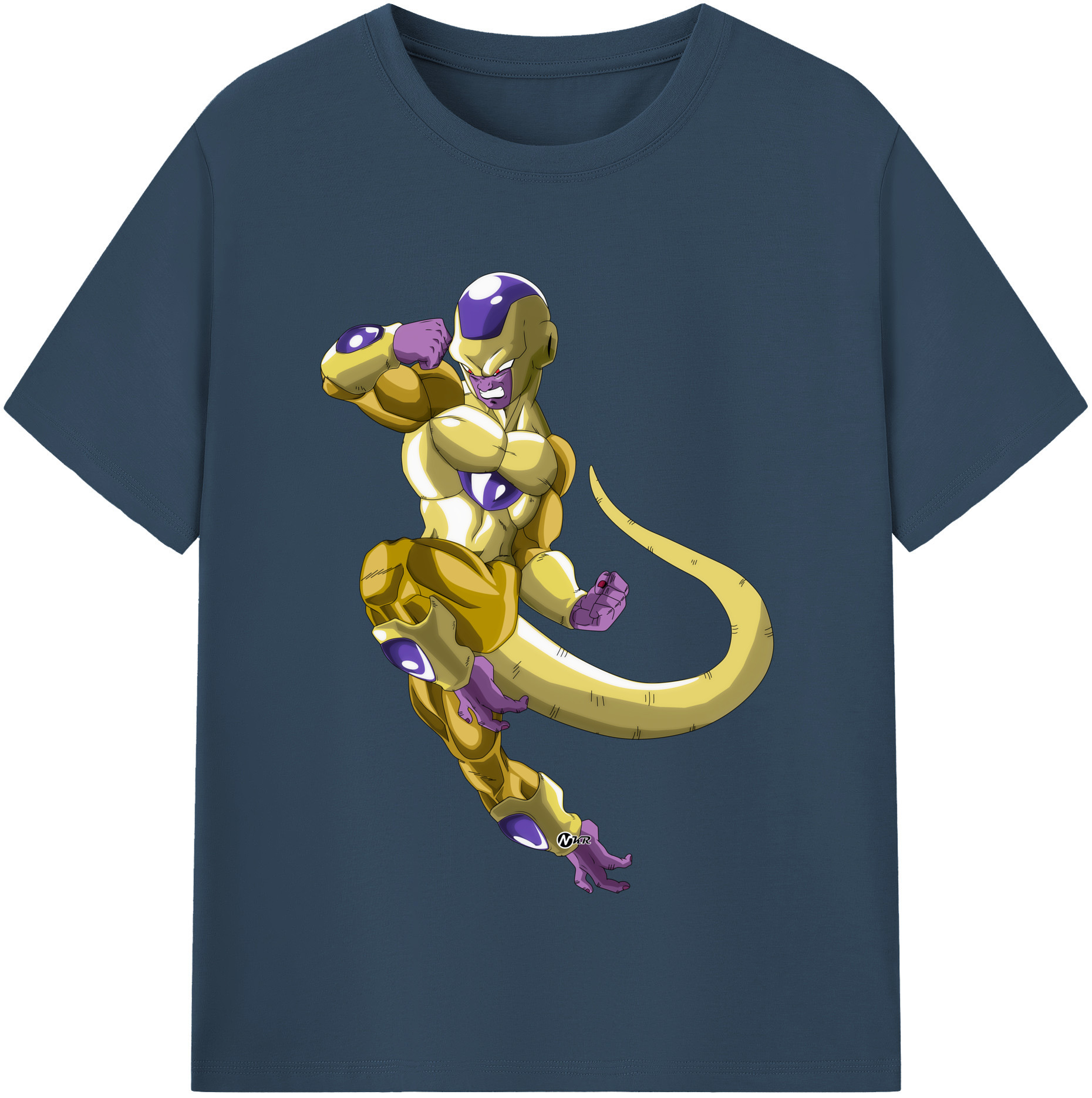 （画像用） ドラゴンボール フリーザ DRAGON BALL Frieza 綿100％半袖Tシャツ（フロントプリント）