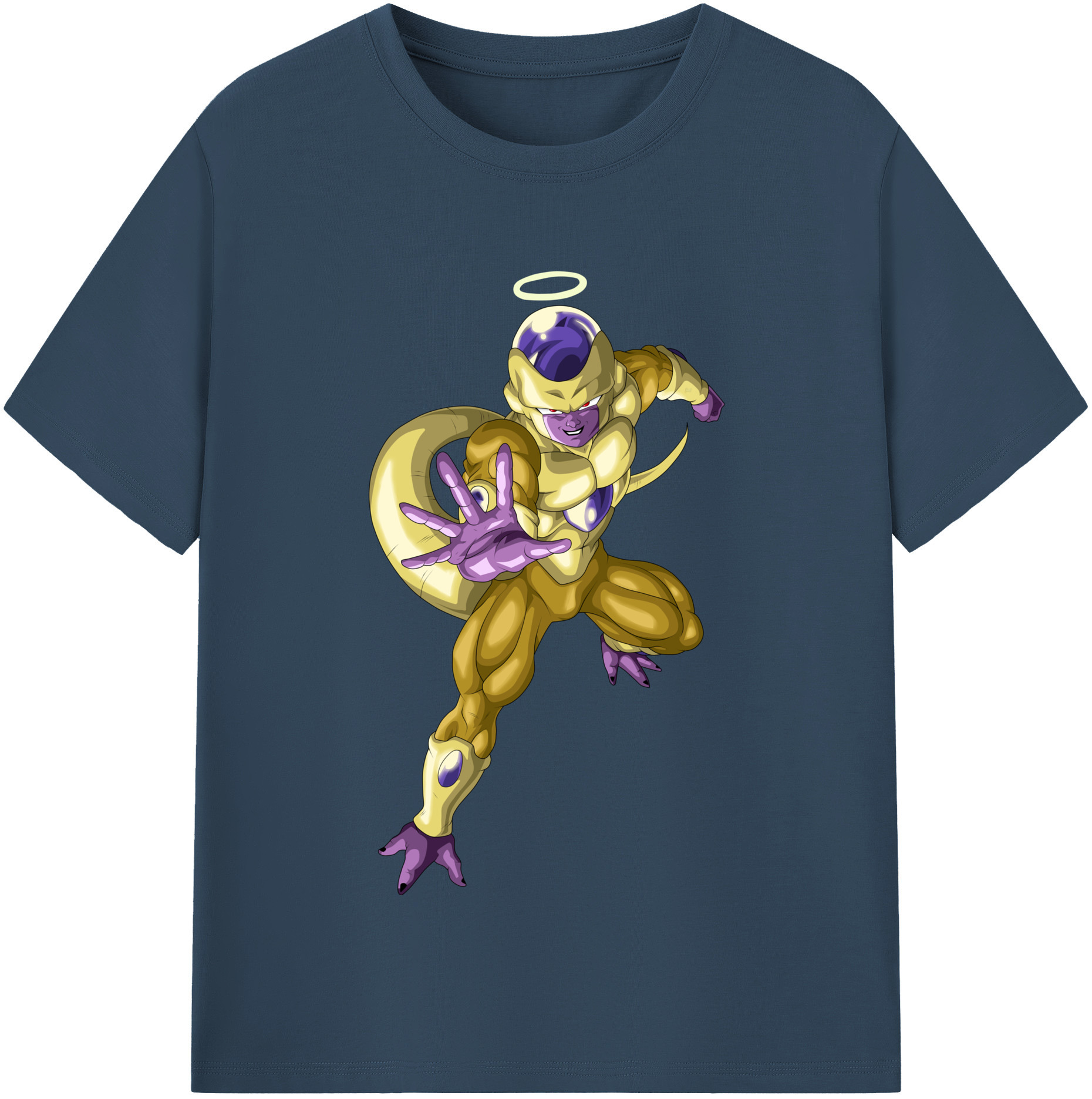 （画像用） ドラゴンボール フリーザ DRAGON BALL Frieza 綿100％半袖Tシャツ（フロントプリント）