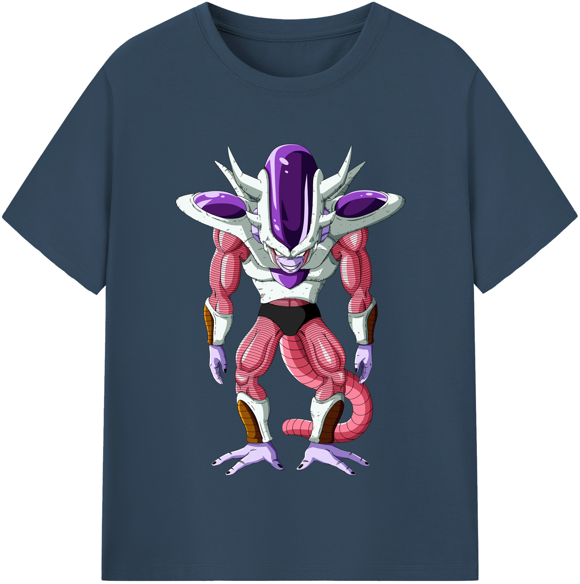 （画像用） ドラゴンボール フリーザ DRAGON BALL Frieza 綿100％半袖Tシャツ（フロントプリント）