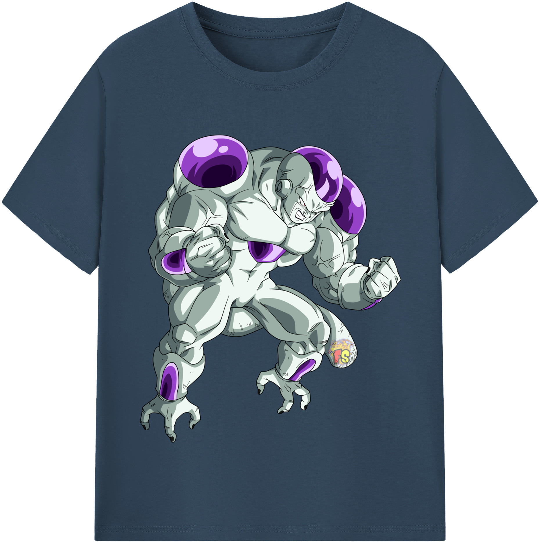 （画像用） ドラゴンボール フリーザ DRAGON BALL Frieza 綿100％半袖Tシャツ（フロントプリント）