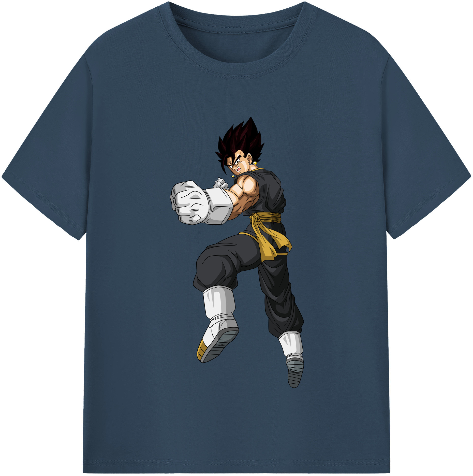 （画像用） ドラゴンボール ベジット DRAGON BALL Vegetto 綿100％半袖Tシャツ（フロントプリント）
