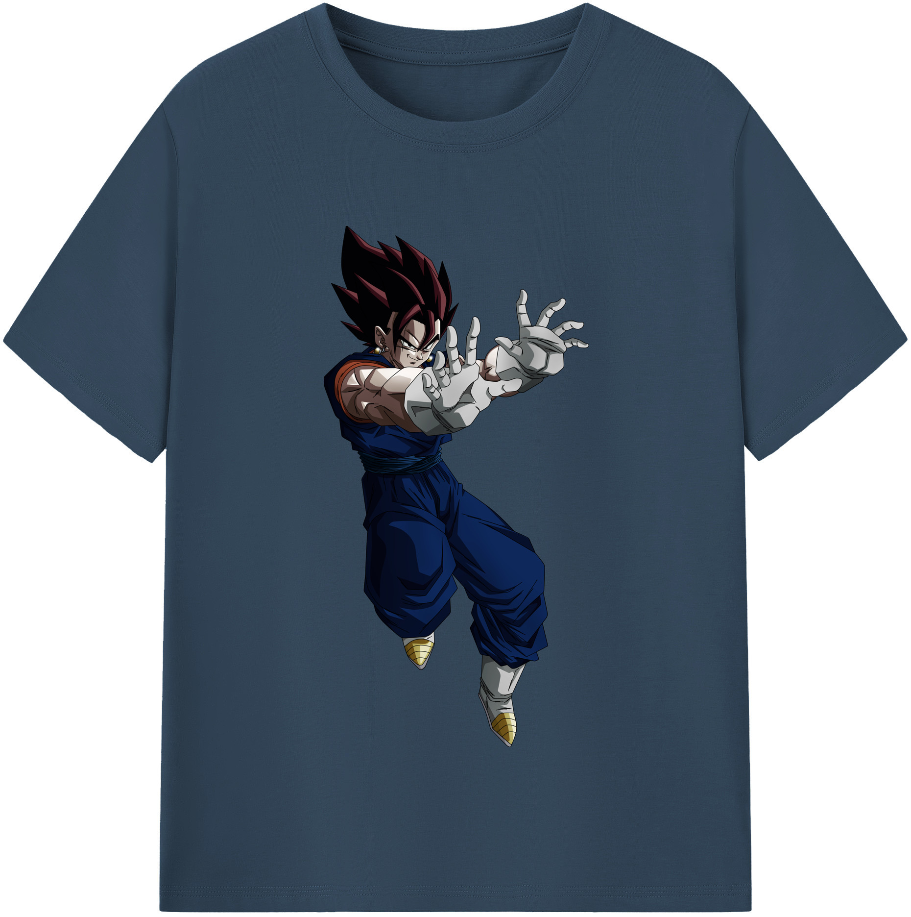 （画像用） ドラゴンボール ベジット DRAGON BALL Vegetto 綿100％半袖Tシャツ（フロントプリント）