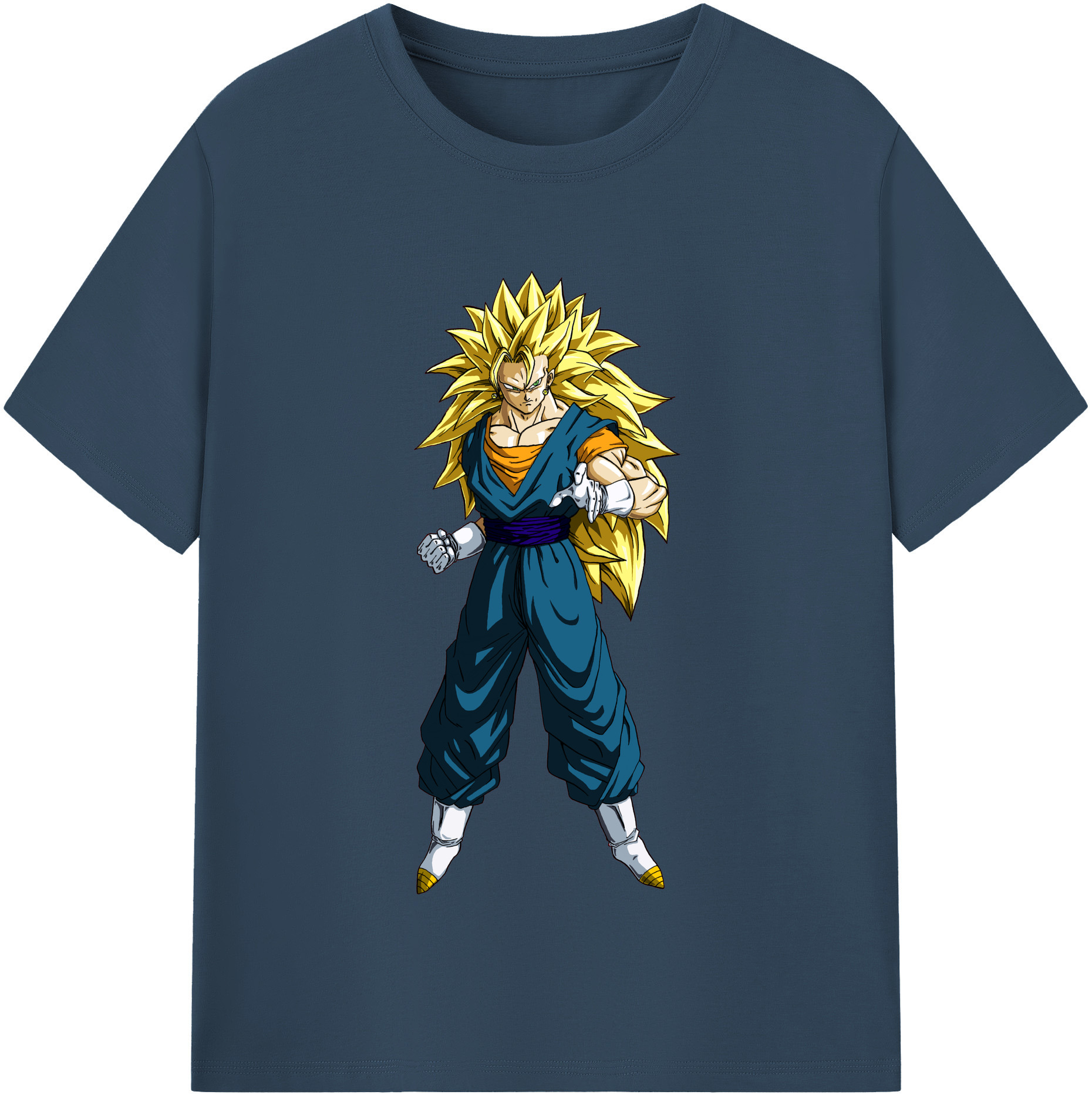 （画像用） ドラゴンボール ベジット DRAGON BALL Vegetto 綿100％半袖Tシャツ（フロントプリント）